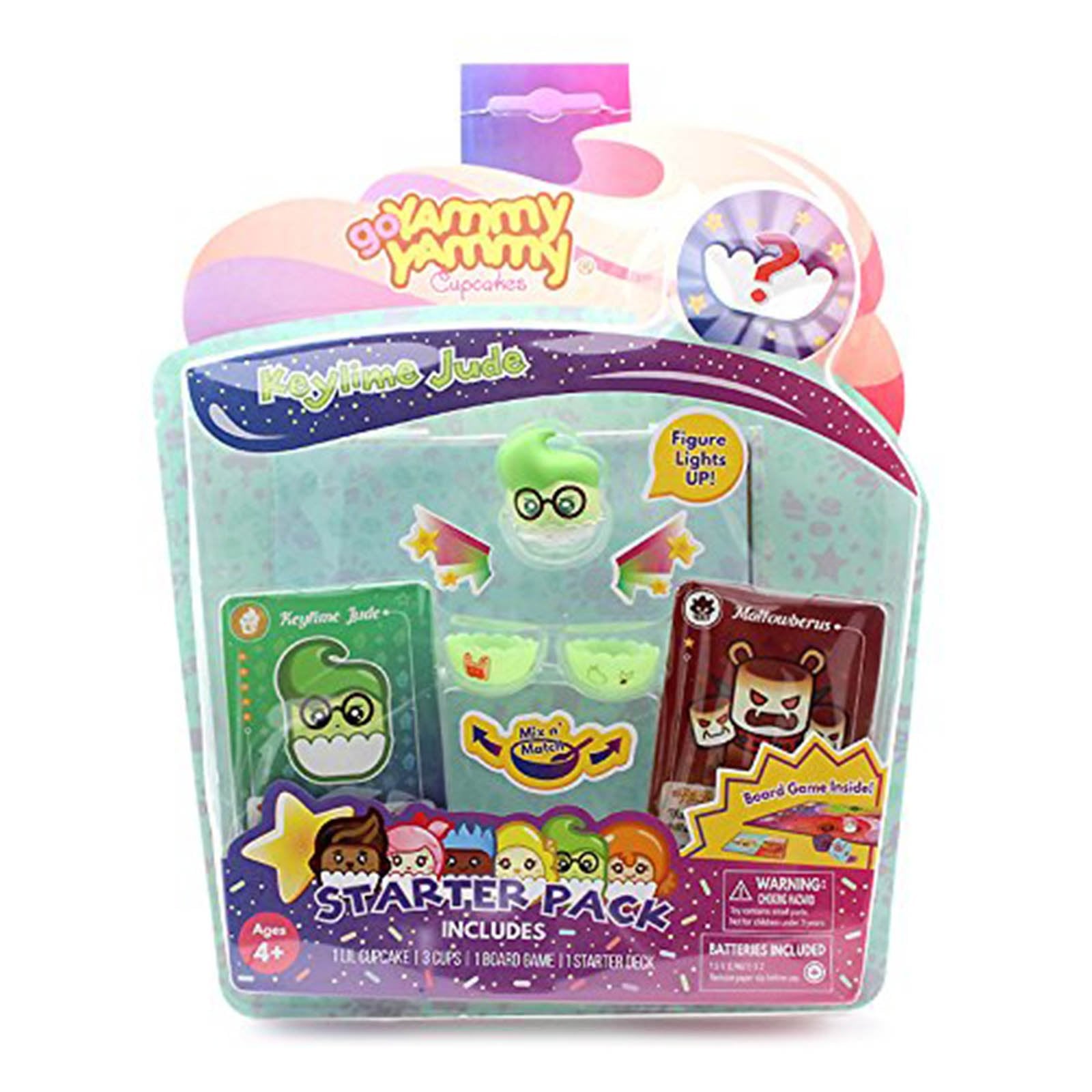 Beecrazee Go Yammy Yammy Cupcakes Keylime Jude Starter Kit - DIY Cupcake Decorating Set for Baking Enthusiasts, Perfect for Birthday Parties & Holiday Baking Gifts