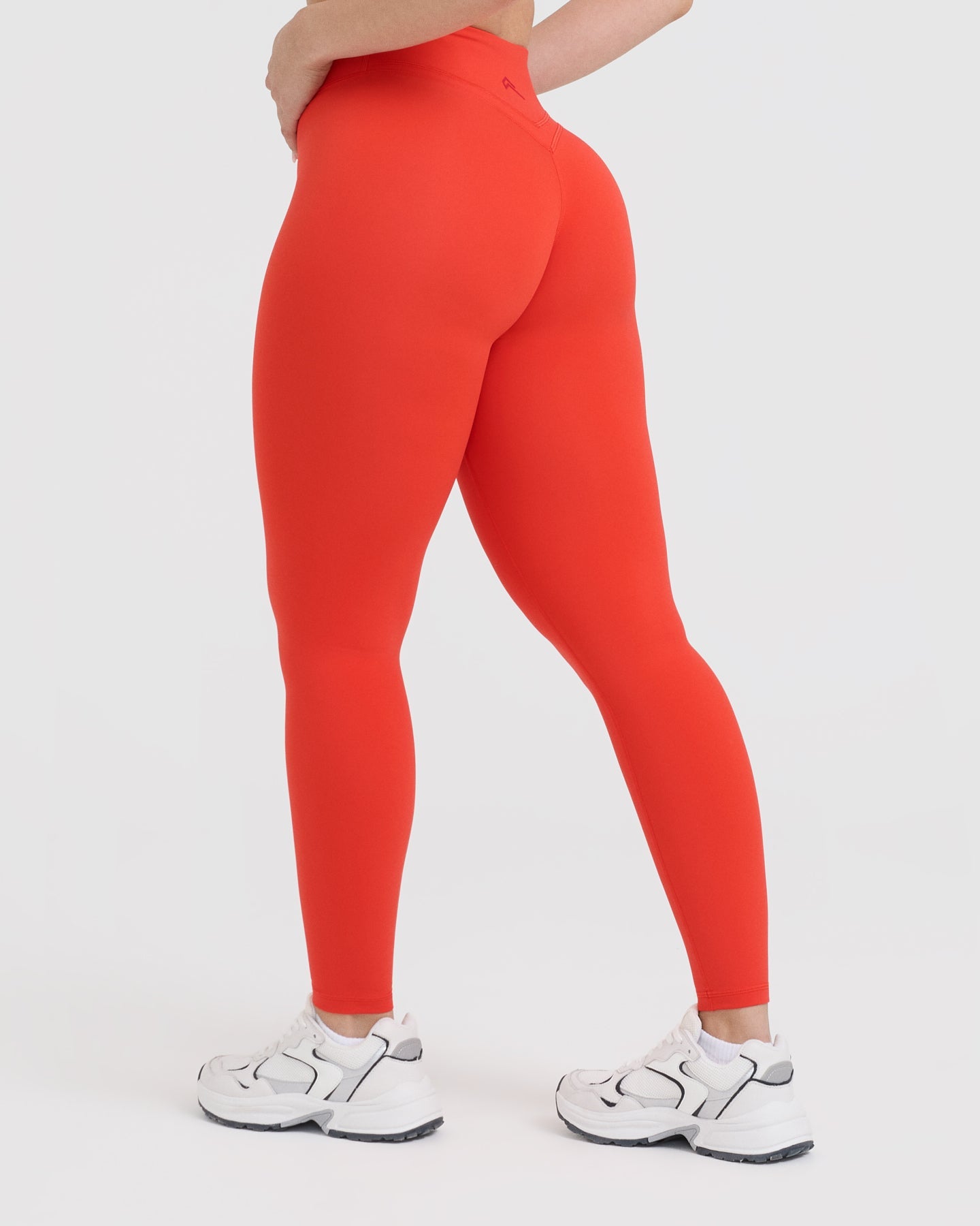 Unified Wrap Leggings for Women - Charged Orange High Waist Yoga Pants | Perfect for Workout, Yoga, Running & Lounge Wear
