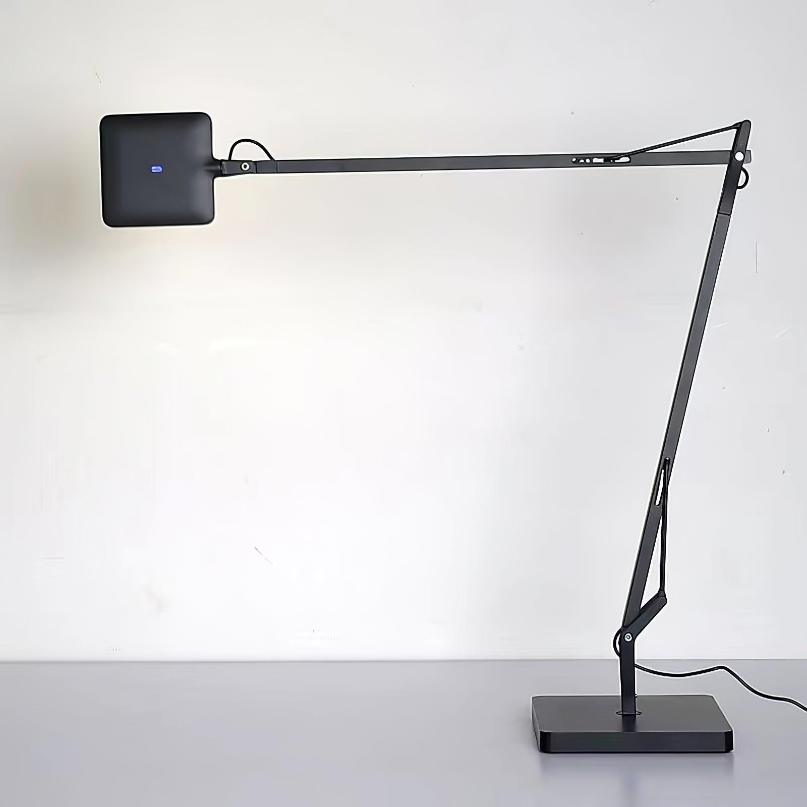 Kelvin Edge Table Lamp - Modern LED Desk Light with Adjustable Brightness for Home Office, Bedroom, and Study Room - Perfect for Reading, Working, and Relaxing