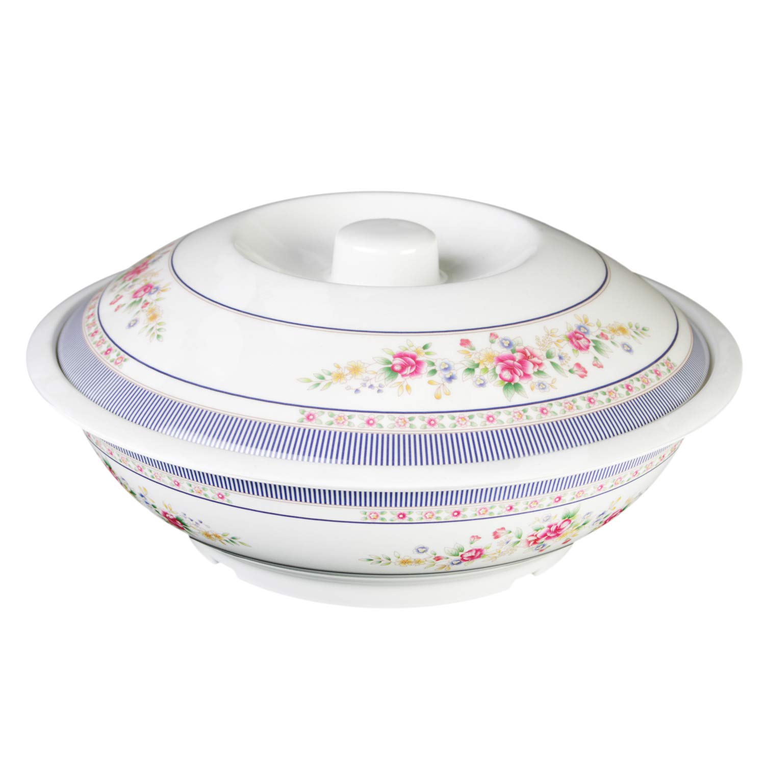Premium Rose Melamine Dinnerware Set - 75 oz 10