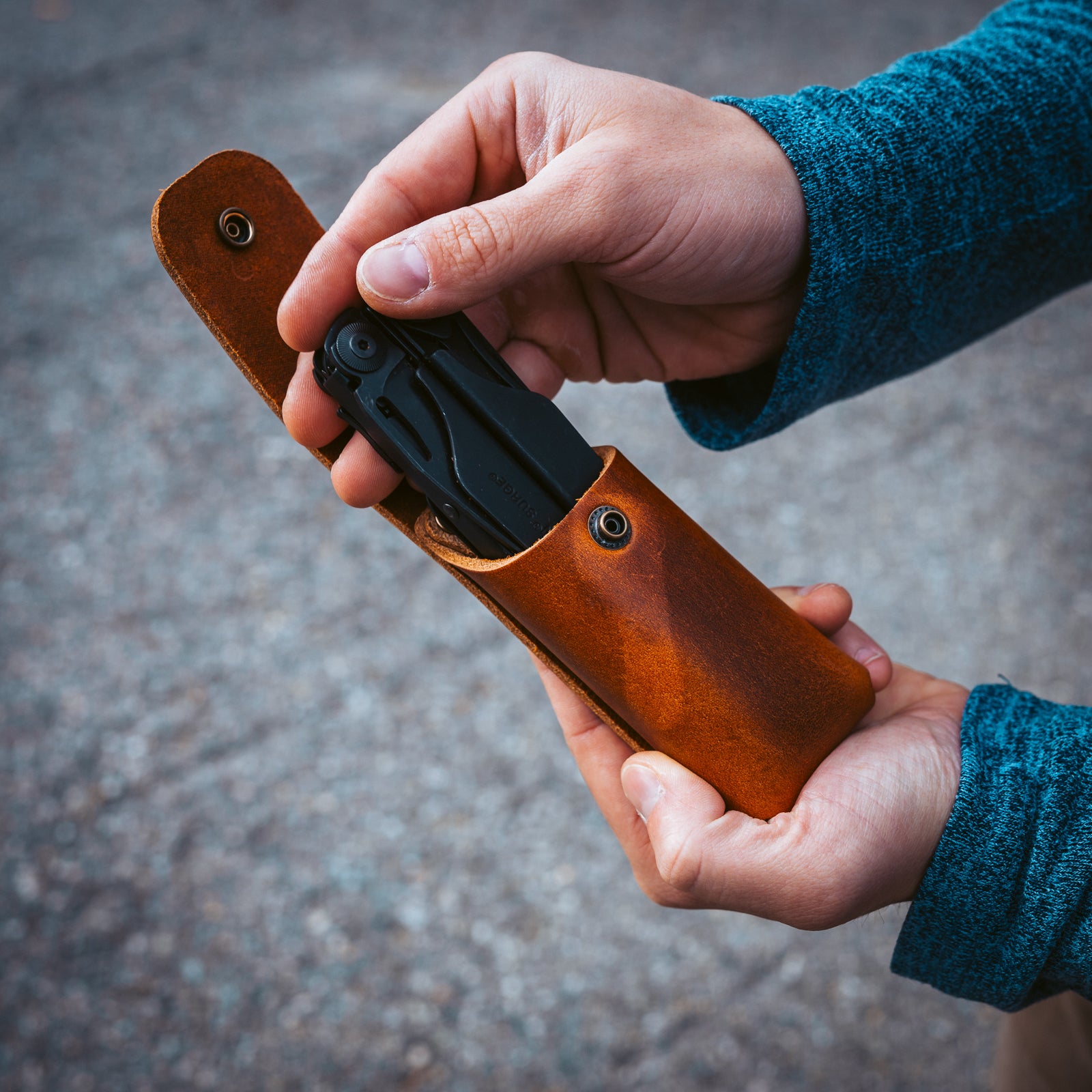 Leatherman Multitool Sheath - Durable Nylon Belt Holster for Leatherman Multi-Tools | Perfect for Camping, Hiking, Outdoor Adventures & Everyday Carry (EDC)