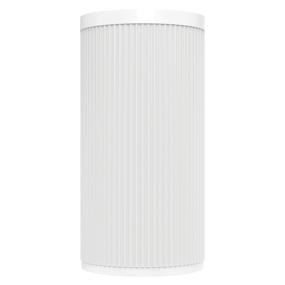 Fienza CSB801 Minka Freestanding Bathroom Sink - Matte White Solid Surface Vanity Basin for Modern & Contemporary Bathrooms