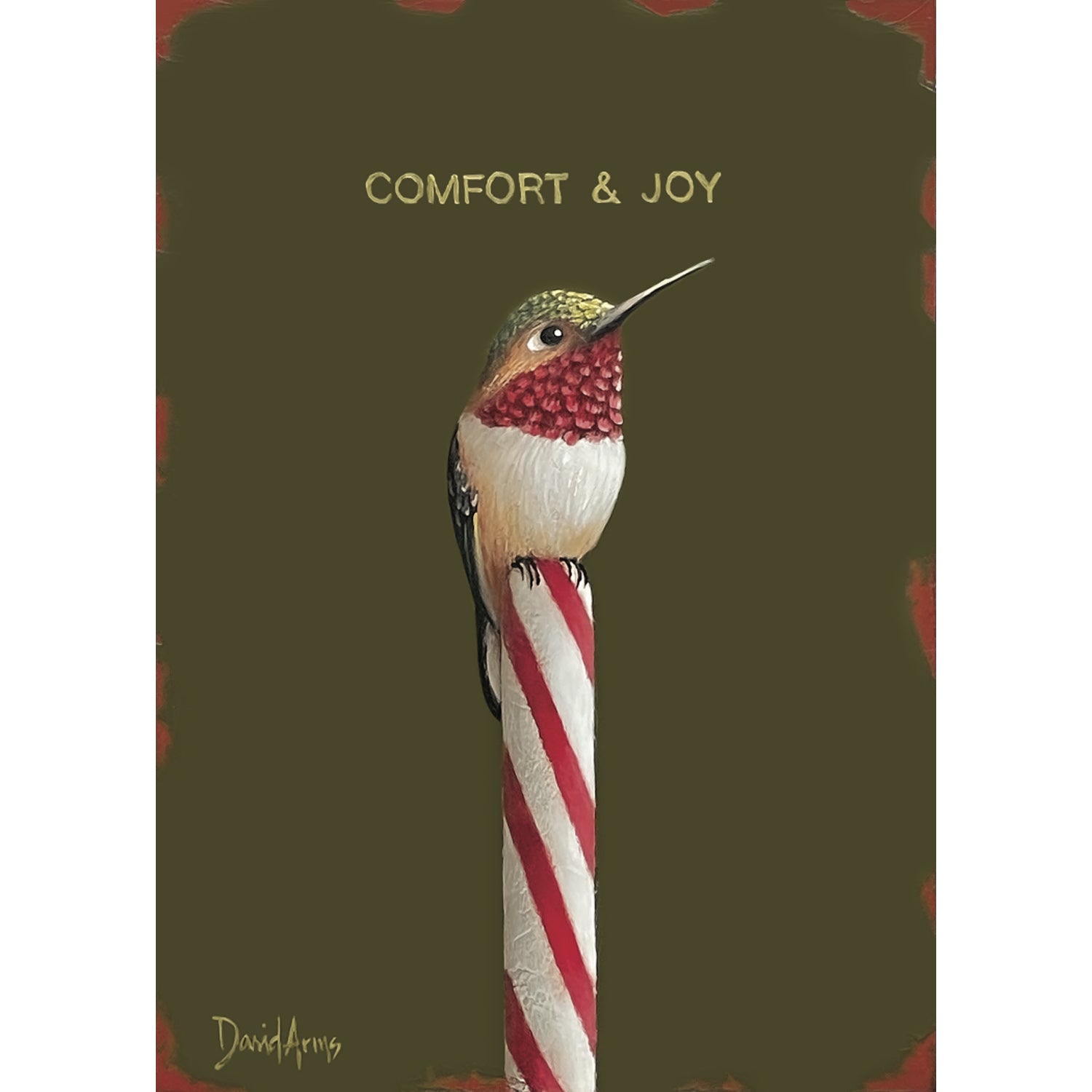 Comfort & Joy Greeting Card - Heartwarming Holiday Cards for Christmas, Birthday & Special Occasions - Perfect for Family, Friends & Coworkers