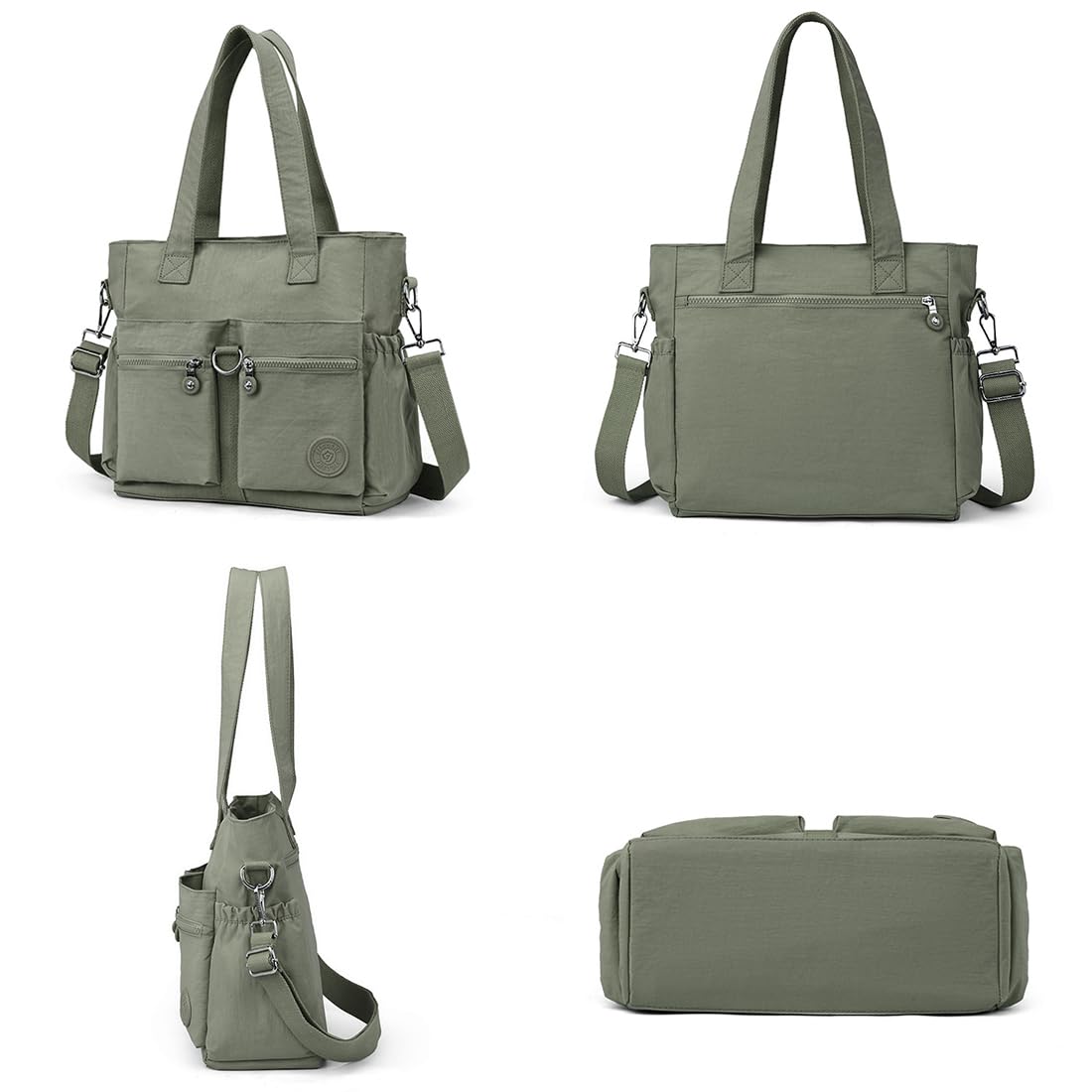 Stylish Nylon Tote Bag for Women - Crossbody Messenger Purse & Handbag | Perfect for Work, Travel & Everyday Use