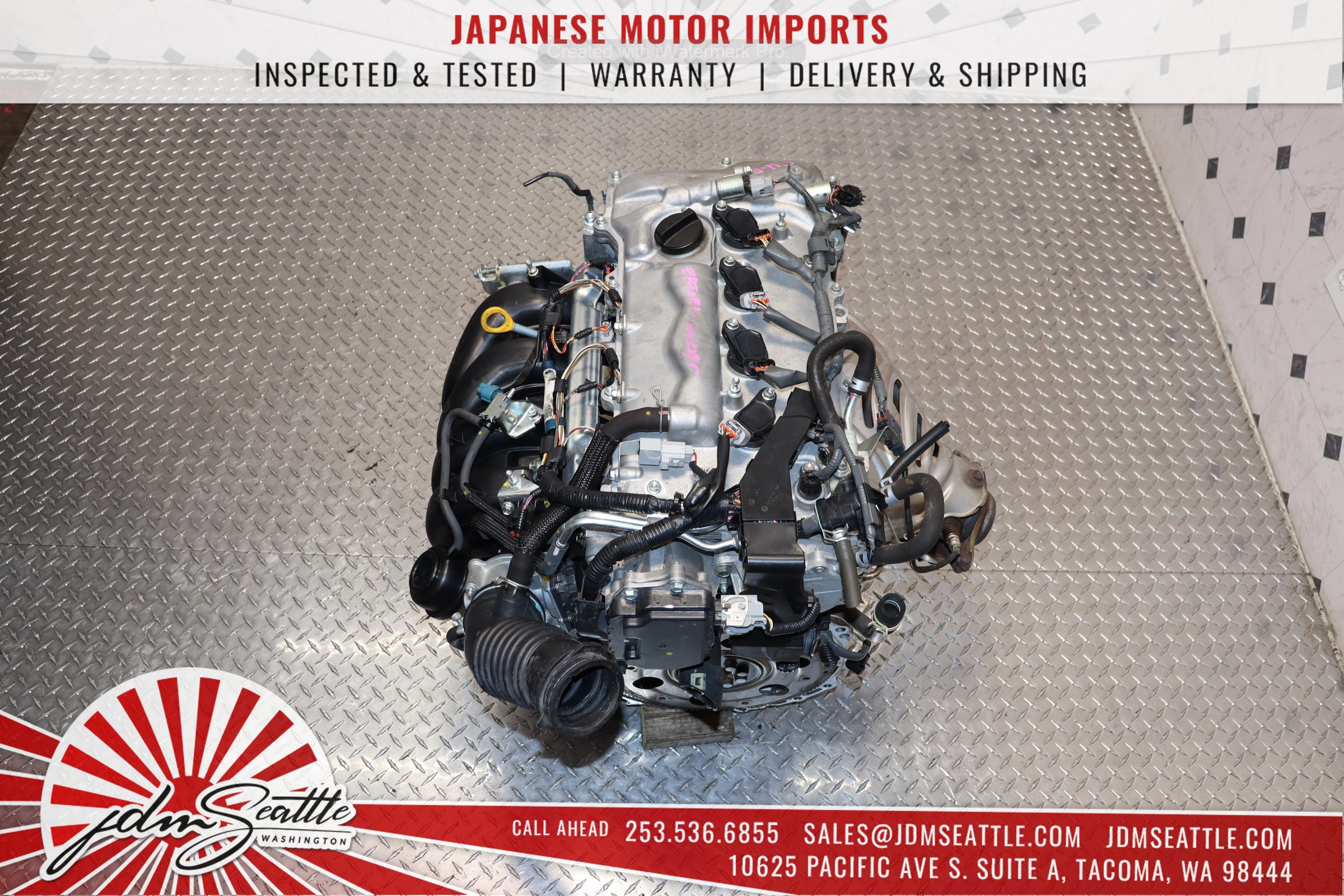 JDM Toyota C-HR Engine 2018-2022 3ZR-FAE 2.0L VVTi Motor - Replacement for Toyota C-HR 2018 2019 2020 2021 2022 Models - Perfect for Engine Swap & Performance Upgrades