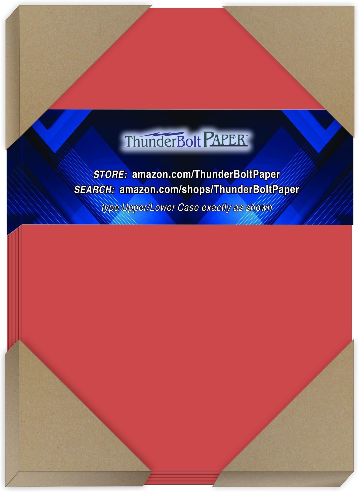 125 Bright Apple Red 65# Cardstock Sheets - 5x7 Inches Premium Cover Paper for Photos, Cards & Frames | Smooth Printable Surface | Lightweight 65 lb/pound | Perfect for DIY Crafts, Scrapbooking & Invitations