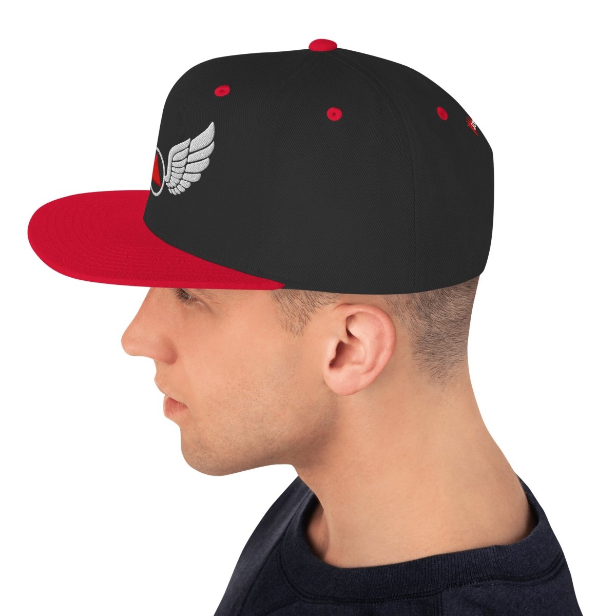 Wings Of Recovery Snapback Hat - Sobriety in Full Flight - Stylish Addiction Recovery Cap for AA Meetings & Sober Living Support