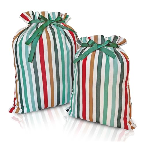 Green Stripes 2pc Set