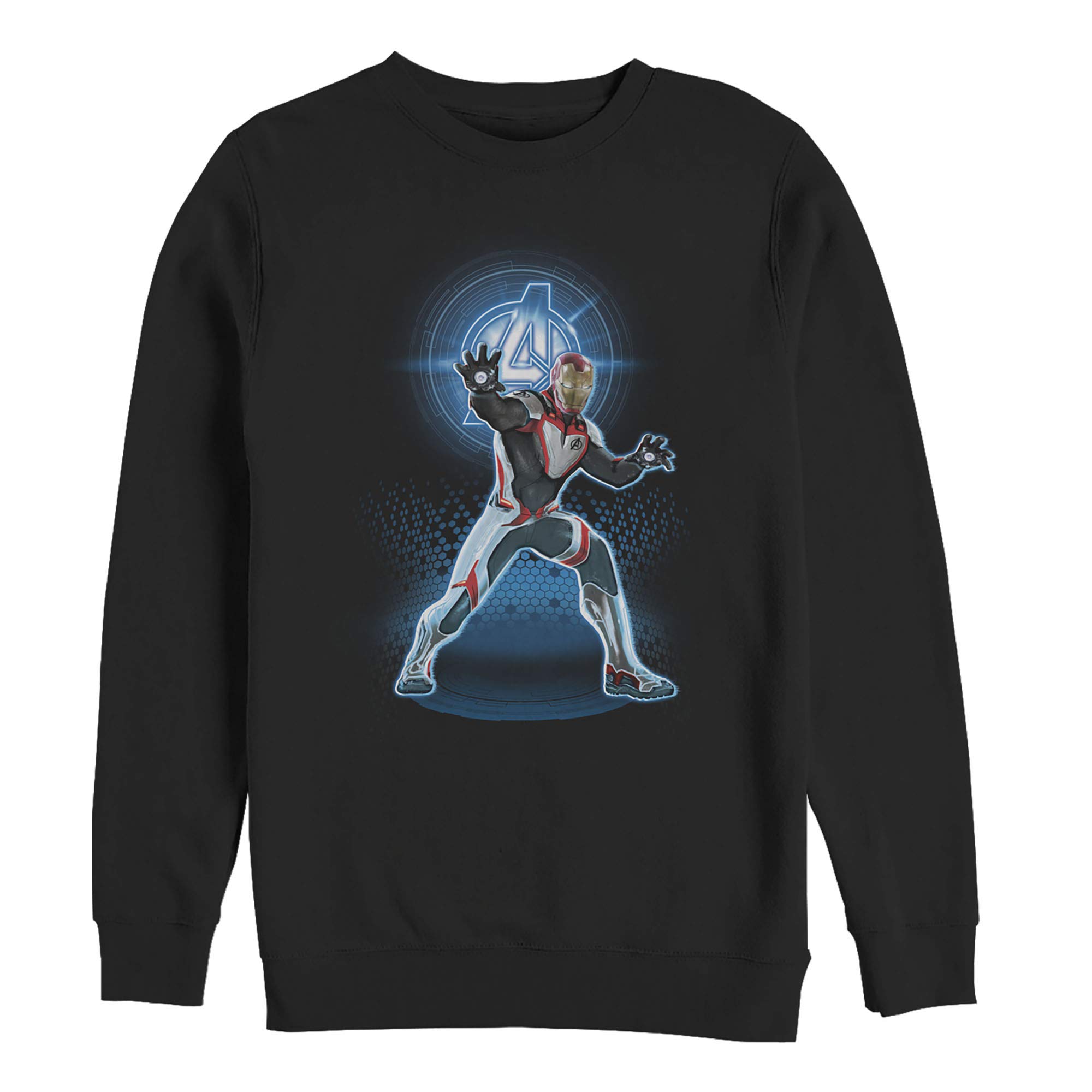 Marvel Avengers: Endgame Iron Man Quantum Ready Sweatshirt for Men | Official Licensed Marvel Apparel | Perfect for Cosplay, Comic Con & Superhero Fans