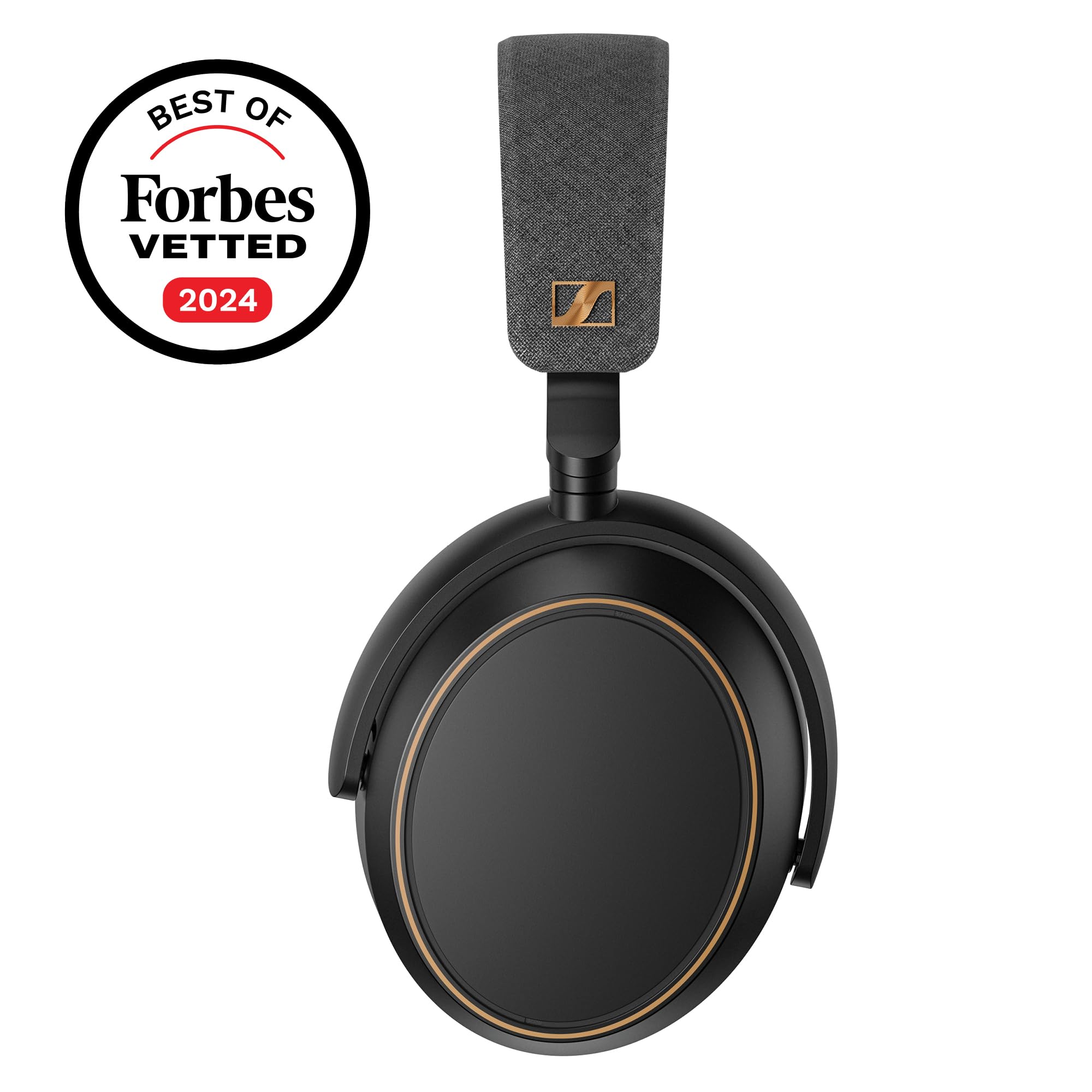 Sennheiser MOMENTUM 4 Wireless Special Edition Bluetooth Headphones with Adaptive Noise Cancellation - 60H Battery Life, Crystal Clear Calls, Customizable Sound - Black/Copper - Perfect for Travel, Work & Music Lovers