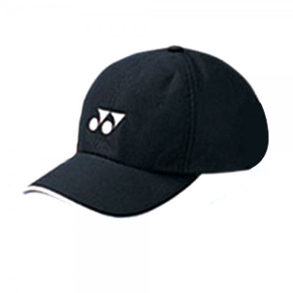 Yonex W341 Black Baseball Cap - Lightweight & Breathable Unisex Adjustable Hat for Men & Women - Perfect for Running, Hiking, and Outdoor Sports