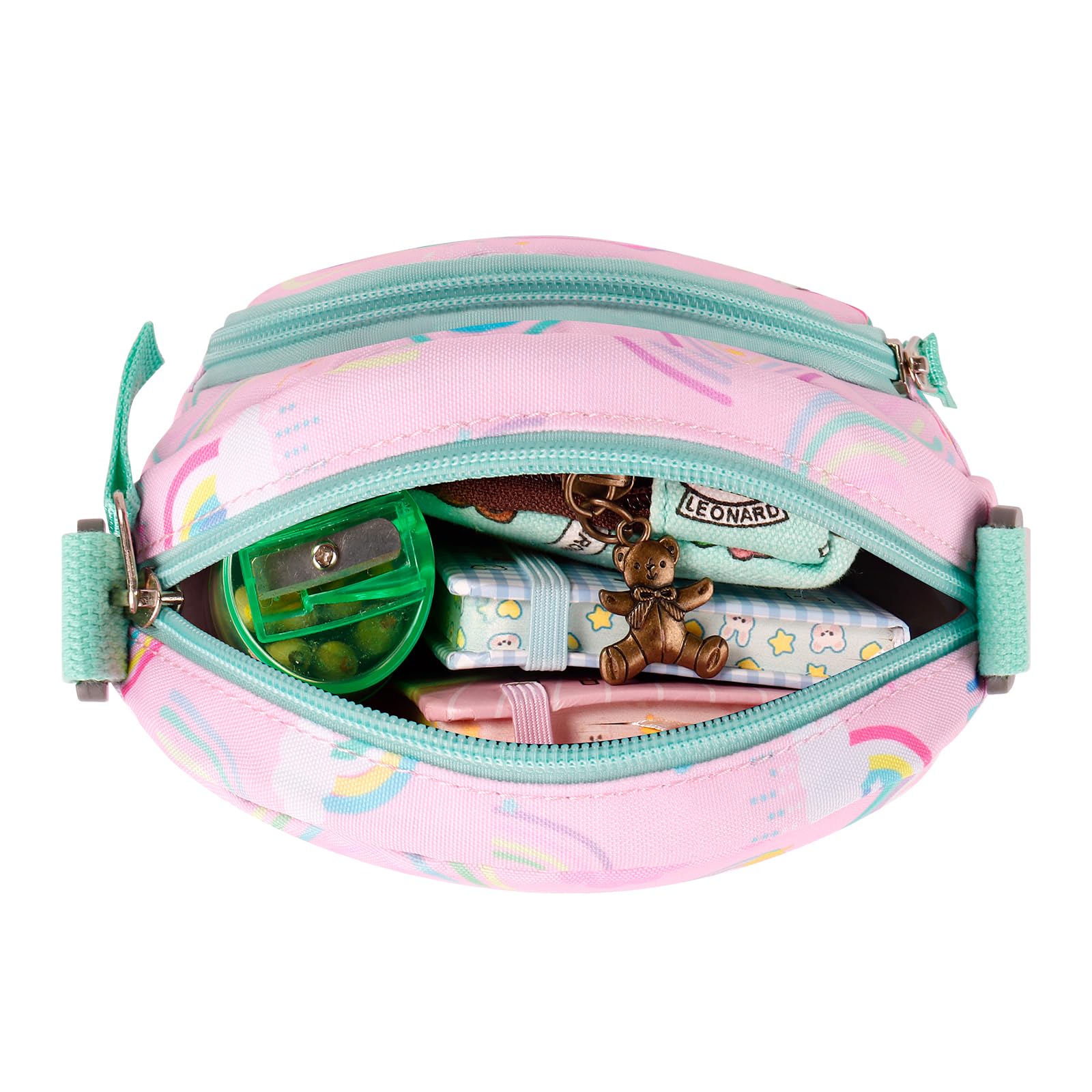 Choco Mocha Crossbody Purse for Girls Ages 2-8 | Kids Shoulder Bag for Toddlers & Little Girls | Perfect for School, Parties & Everyday Use
