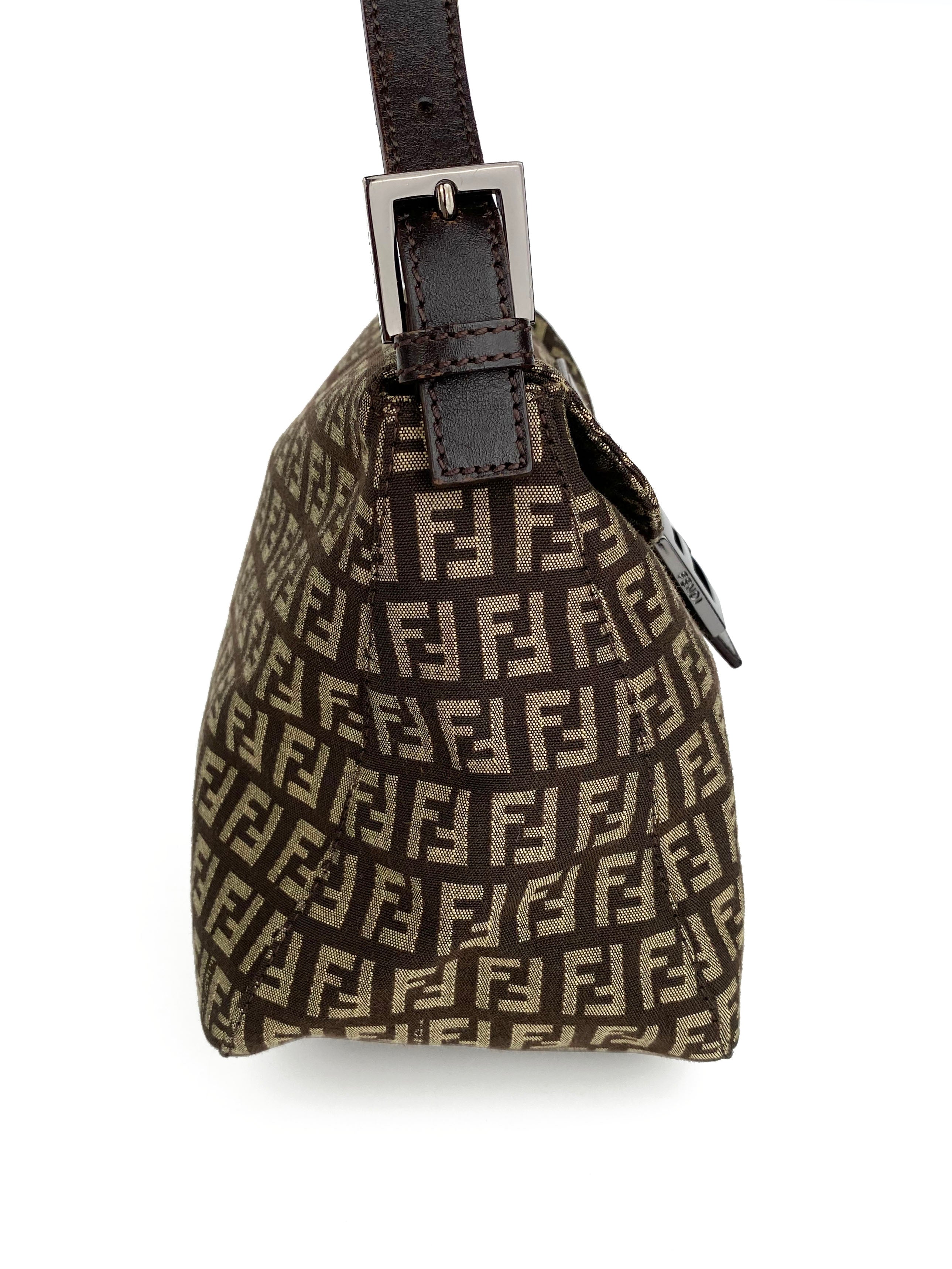 Authentic Fendi Vintage Baguette Bag - Luxury Leather Shoulder Handbag for Women | Perfect for Parties, Date Nights & Fashion Events
