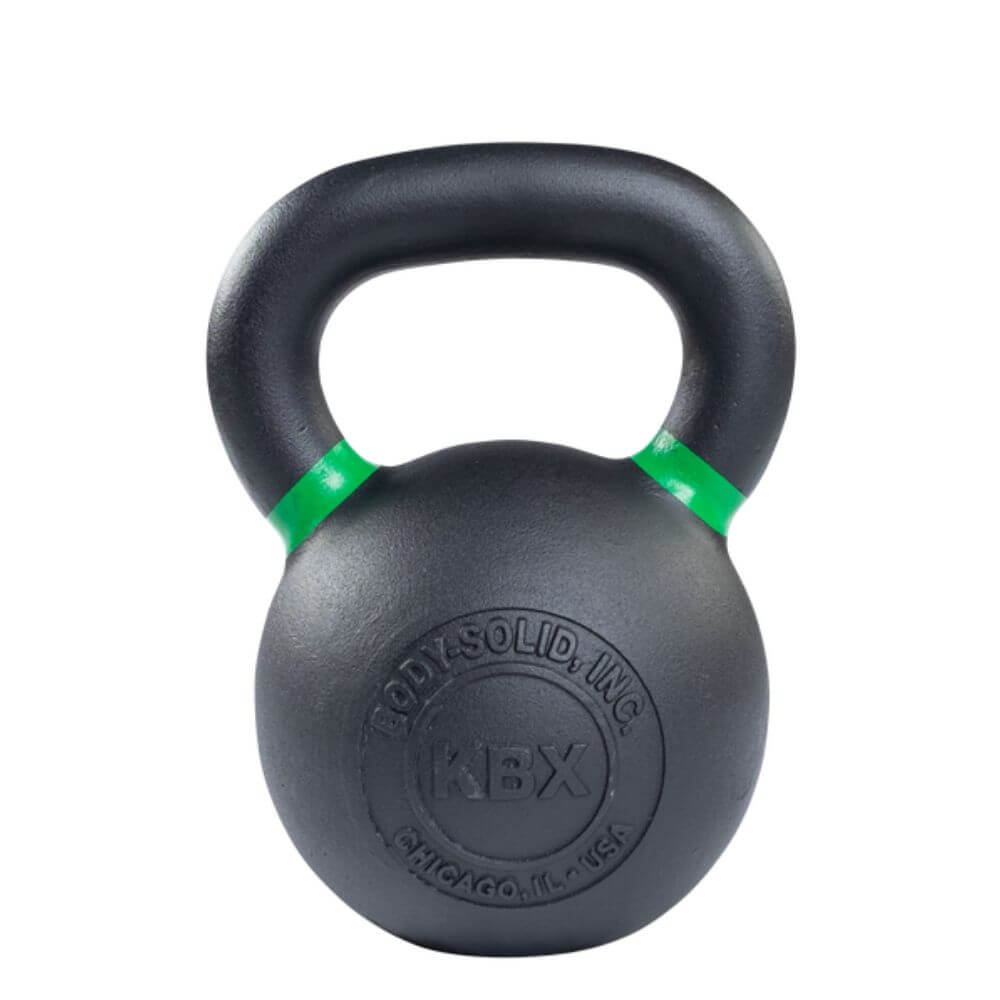 Body Solid Premium Training Kettlebells KBX - Professional Grade Cast Iron Kettlebell for Home Gym, CrossFit & Strength Training