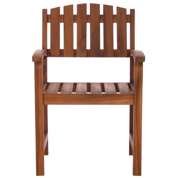 Premium Teak Wood Dining Chairs Set of 2 - Solid Hardwood Modern Kitchen Chairs with Comfortable Cushions - Perfect for Indoor Dining Room, Restaurant, and Outdoor Patio Furniture