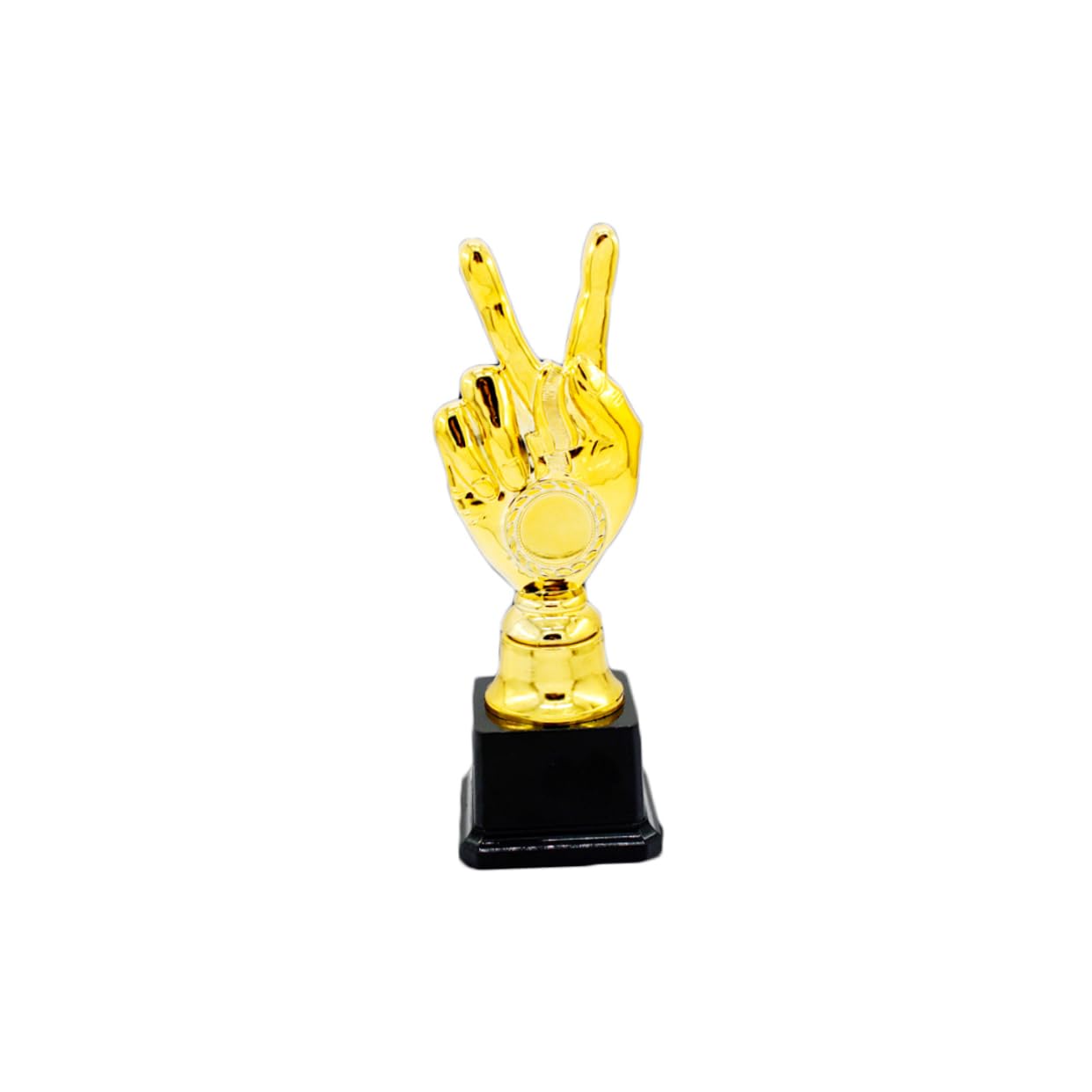 BCOATH 2-Pack Kids Trophy Cup Set - Mini Competition Awards with Golden Balloon & Reusable Base - Perfect for School Events, Sports Awards & Birthday Party Prizes
