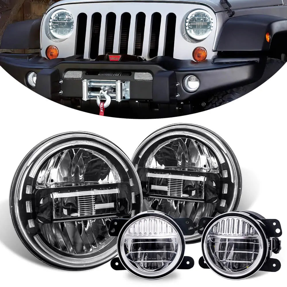 Fog Lights & Black Headlights