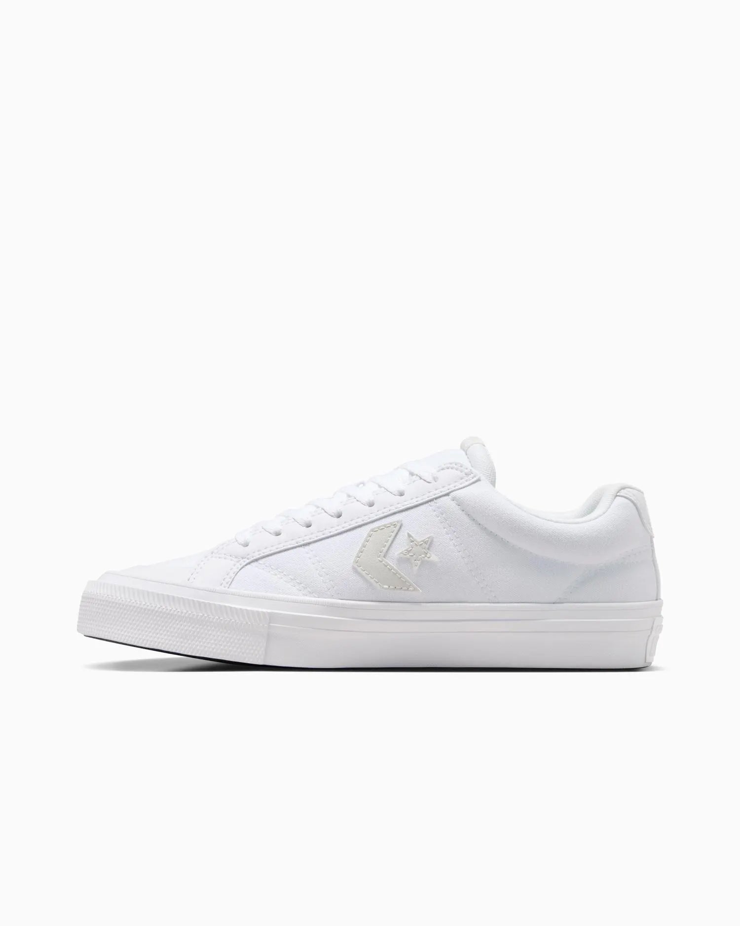 Converse Men's Low Top White Sneakers - Classic Sport Shoes for Casual Wear, Running & Street Style
