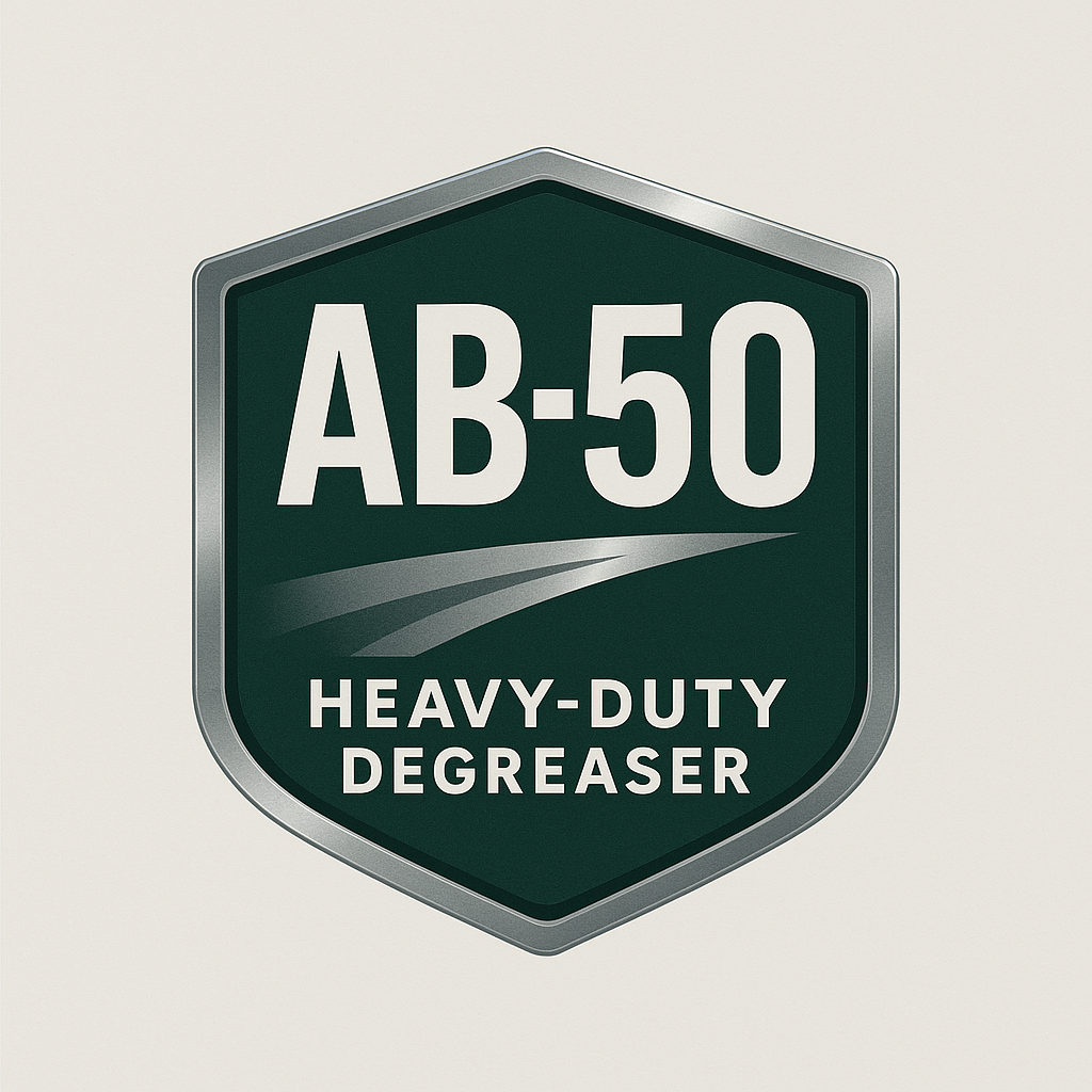I309C AB50 Ultimate Power Degreaser - Heavy Duty Cleaner for Automotive, Industrial & Kitchen Use | Removes Grease, Oil & Stains | Safe for Metal, Concrete & Machinery