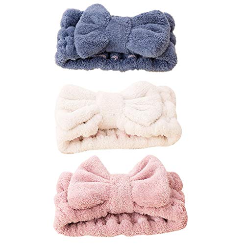 Whisper Clips Warm Coral Fleece Headband for Women - Soft Hair Band & Blow Dry Clip (Multicolor, One Size) - Perfect for Styling, Drying & Winter Comfort