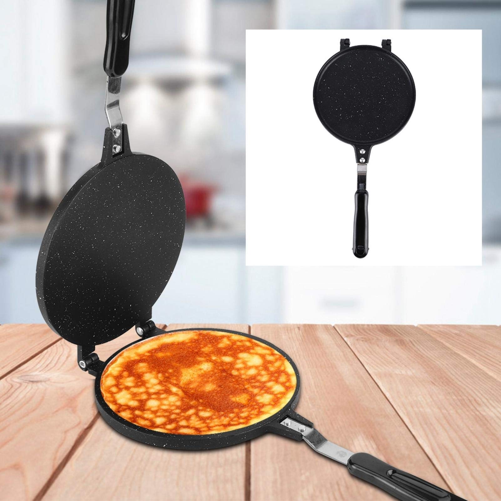 Electric Waffle Cone Maker - Non-Stick Aluminum Ice Cream Cone & Egg Roll Pancake Maker for Homemade Desserts | Perfect for Parties, Ice Cream Shops & Family Breakfasts