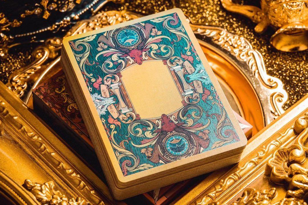 Wonder Journey Premium Golden Playing Cards - Luxury Poker Deck for Magic Tricks, Card Games & Collectors | Perfect for Parties, Casino Nights & Gifts