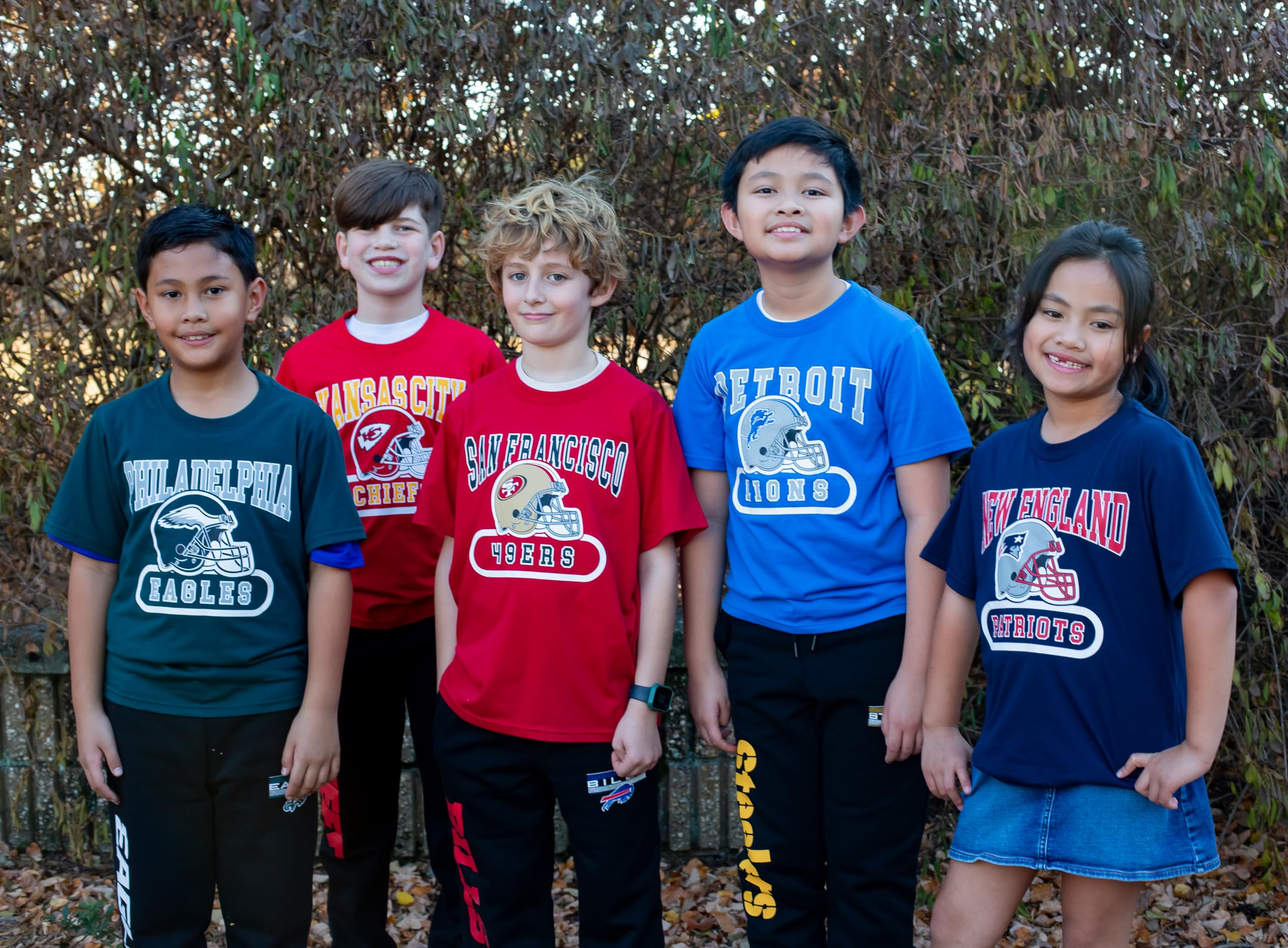 **Youth NFL Official Super Soft Game Day T-Shirt – Ultra Comfortable for Kids & Teens – Perfect for Football Games, Tailgating & Fan Gear**
