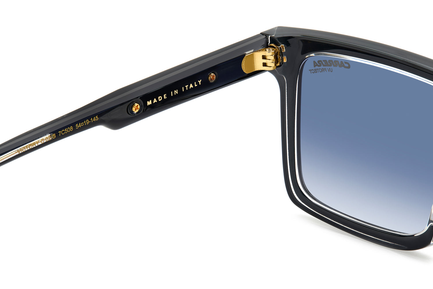 Carrera Victory C 02/S Sunglasses - Polarized UV Protection Sports Shades for Running Cycling Driving - Trendy Aviator Style for Men & Women