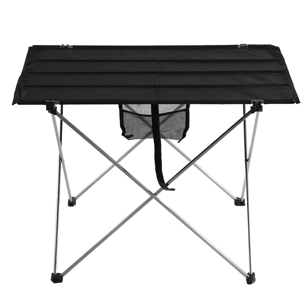Portable Folding Picnic Table - Lightweight Outdoor BBQ Desk for Camping, Beach & Backyard Gatherings | Compact & Easy to Carry | Perfect for Picnics, Tailgating & Outdoor Dining (Small Size)