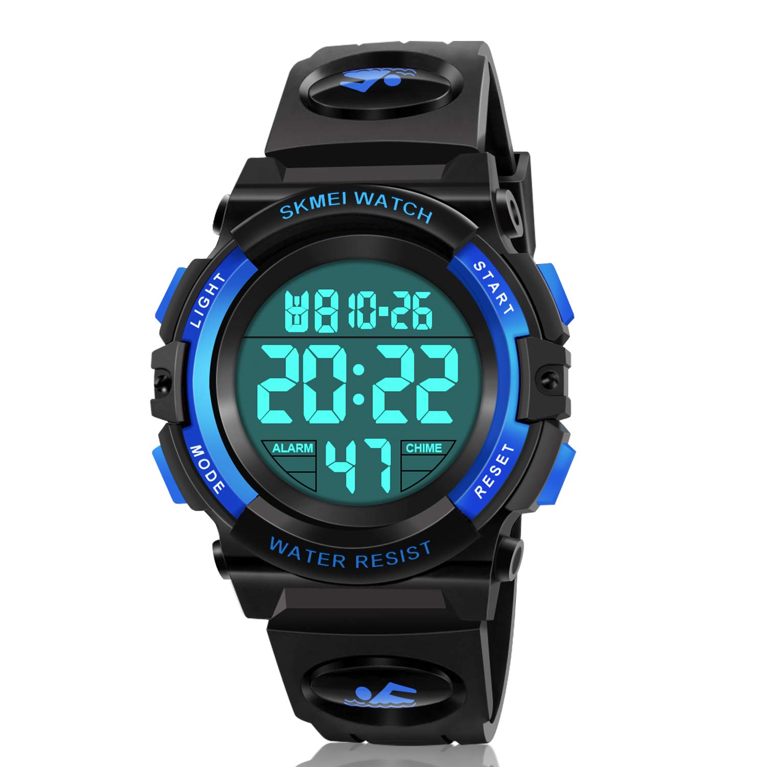 ATIMO Kids Digital Sports Watch - Waterproof, Shockproof, LED Backlight - Perfect for Boys & Girls - Ideal for School, Sports, and Outdoor Activities