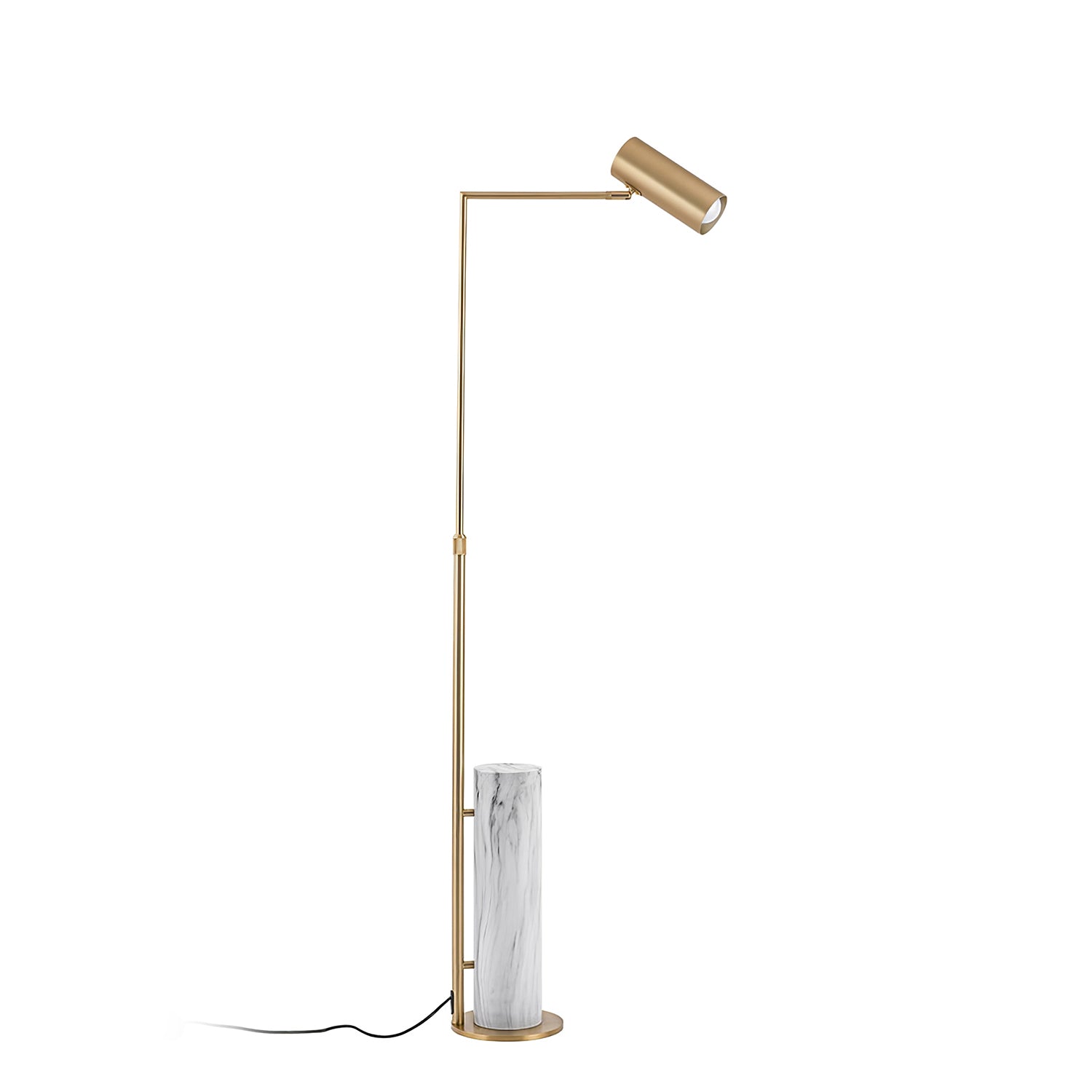 Modern Dimmable LED High Floor Lamp for Living Room - Adjustable Brightness, Tall Standing Light for Bedroom, Office & Reading Corner - Warm White to Cool Daylight (3000K-6500K)