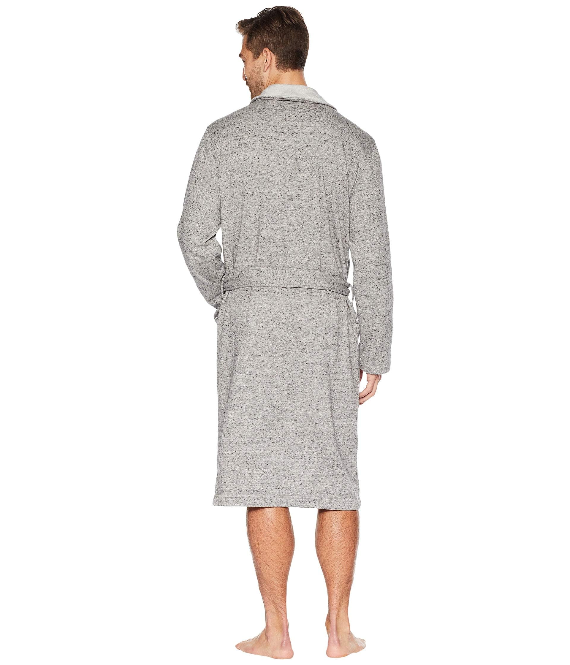 UGG Men's Robinson Robe - Premium Plush Fleece Bathrobe for Men | Soft & Cozy Loungewear for Home, Spa & Relaxation