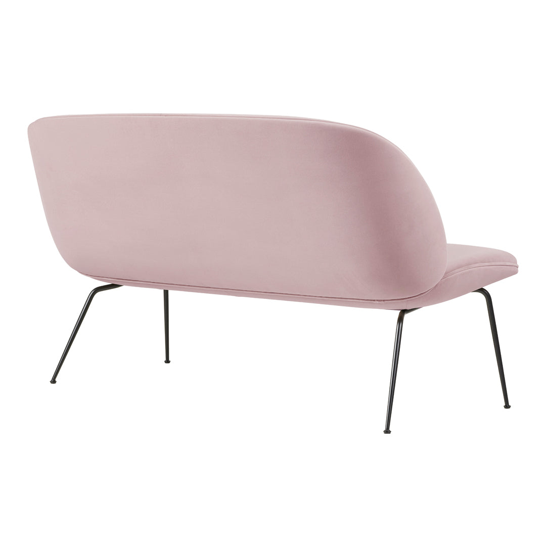 Gubi GamFratesi Beetle Sofa - Fully Upholstered Modern Lounge Chair for Living Room, Office & Reception Areas