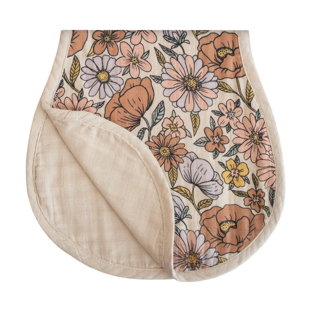 Mushie Organic Cotton Muslin Burp Cloths - 2 Pack Set for Babies | Ultra Soft & Absorbent for Spit-Up & Messes | Perfect for Newborns, Nursing, and Feeding Time