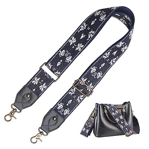 Black/Blue Embroidery