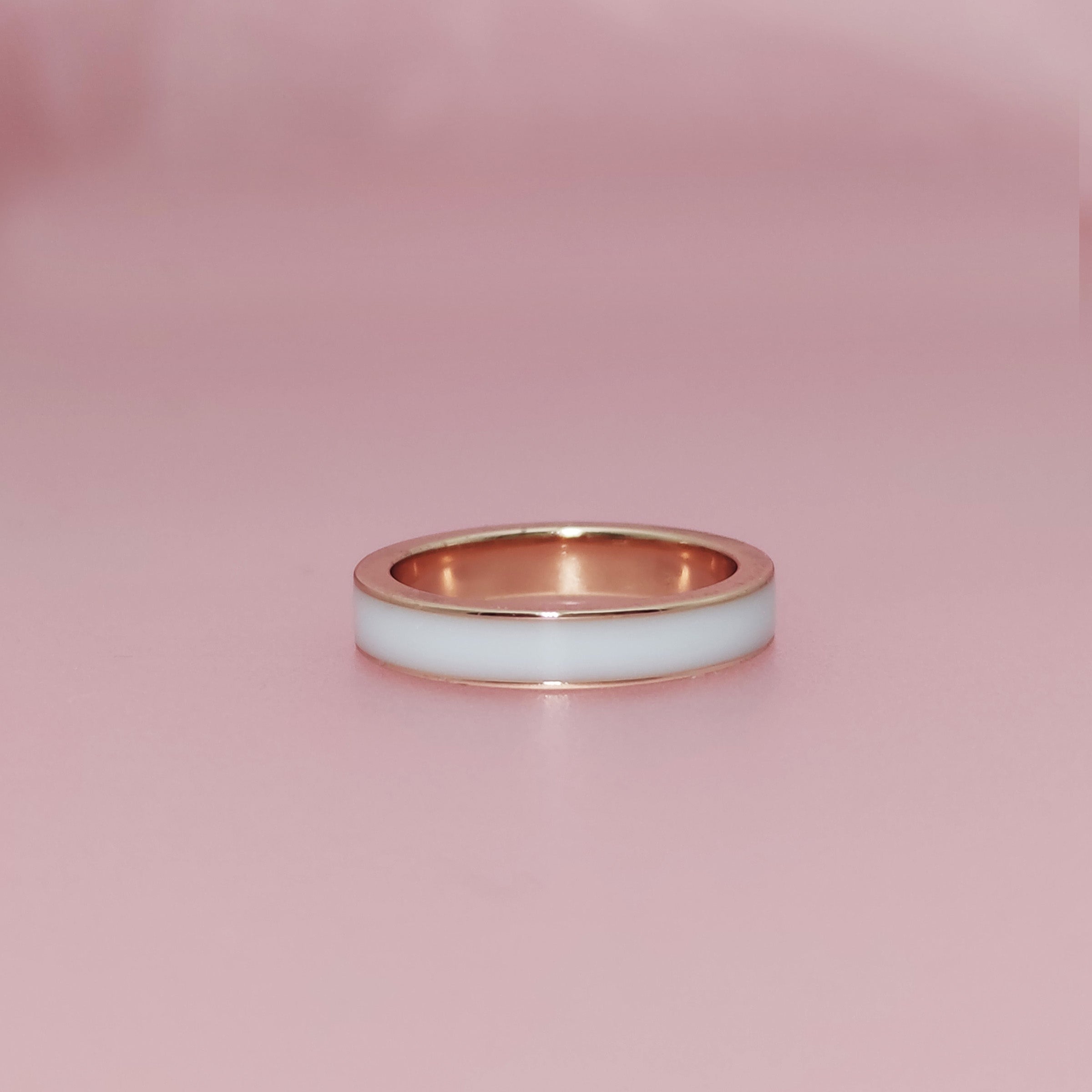 Eternal Bond Solid Gold Men's Ring - 4mm Width Channel Breastmilk Design - Perfect for Anniversaries, Weddings & Romantic Gifts