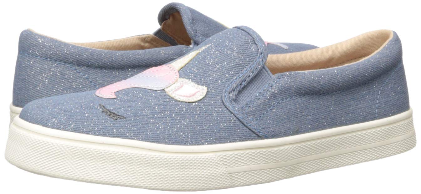 The Children's Place Unisex Baby Slip-On Sneakers | Comfortable & Lightweight First Walking Shoes for Toddlers | Perfect for Playtime, Daycare & Everyday Wear