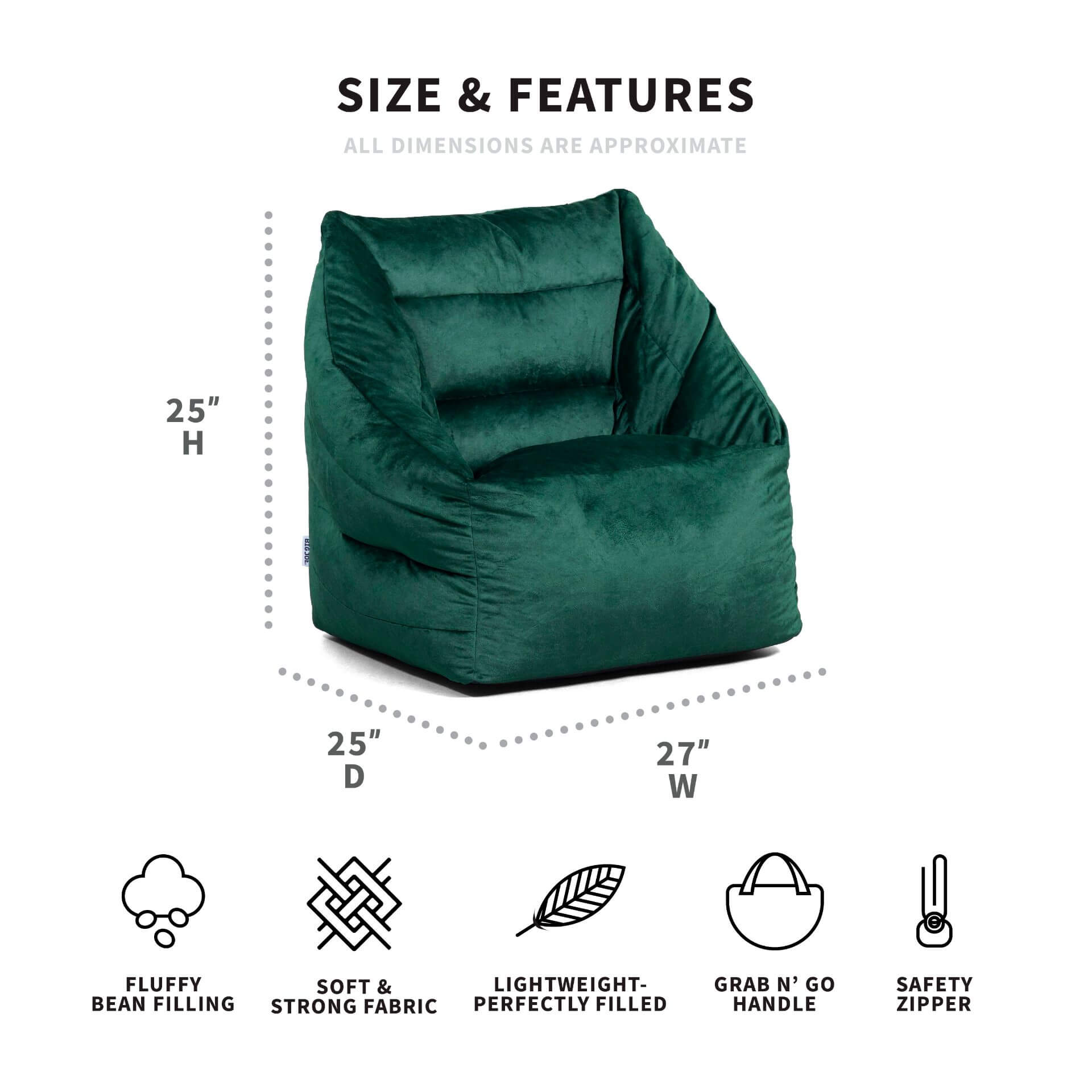 Aurora Chair - Modern Ergonomic Office Chair with Lumbar Support - Perfect for Home Office, Gaming & Workspace Comfort