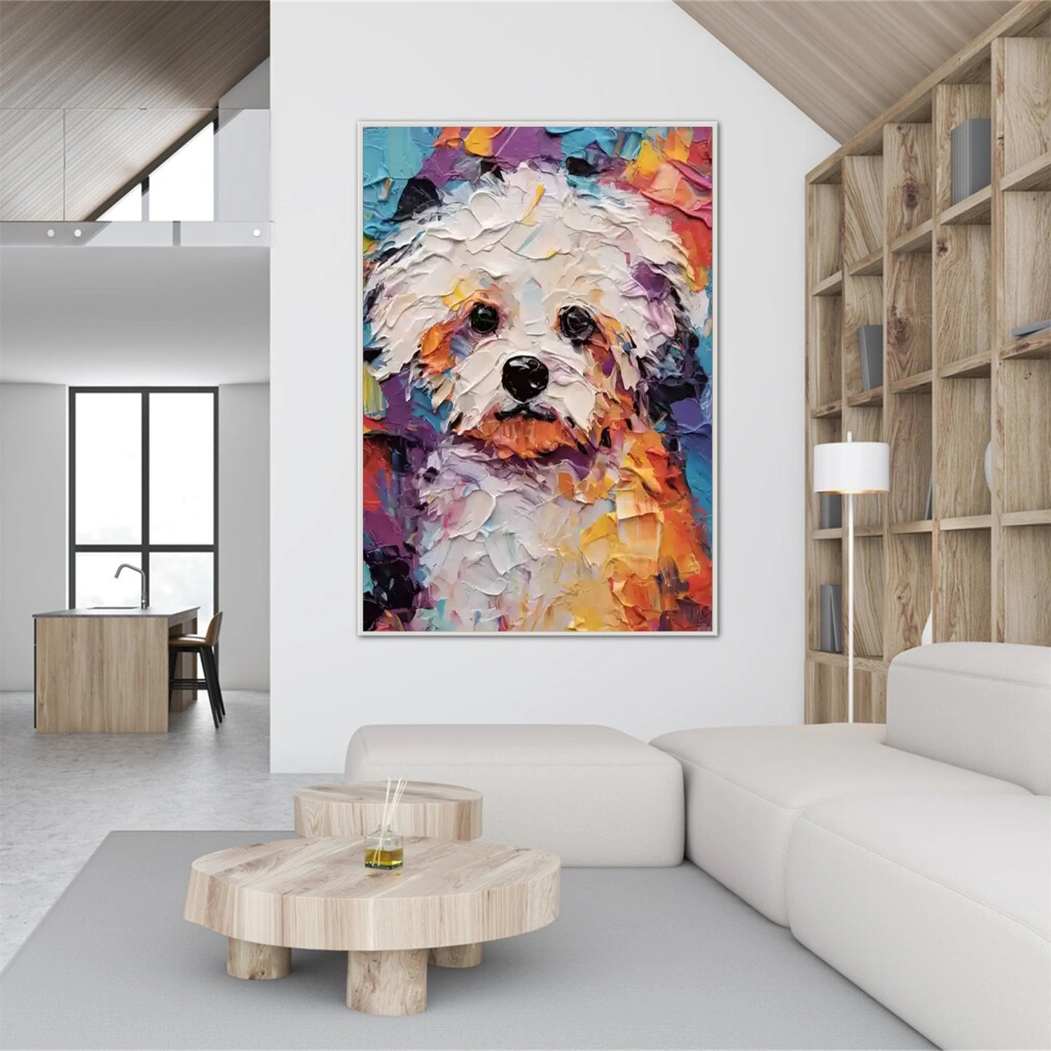 Animal Art Painting #AP146 - Handmade Wildlife Canvas Art for Home & Office Decor | Perfect for Living Room, Bedroom, or Gift