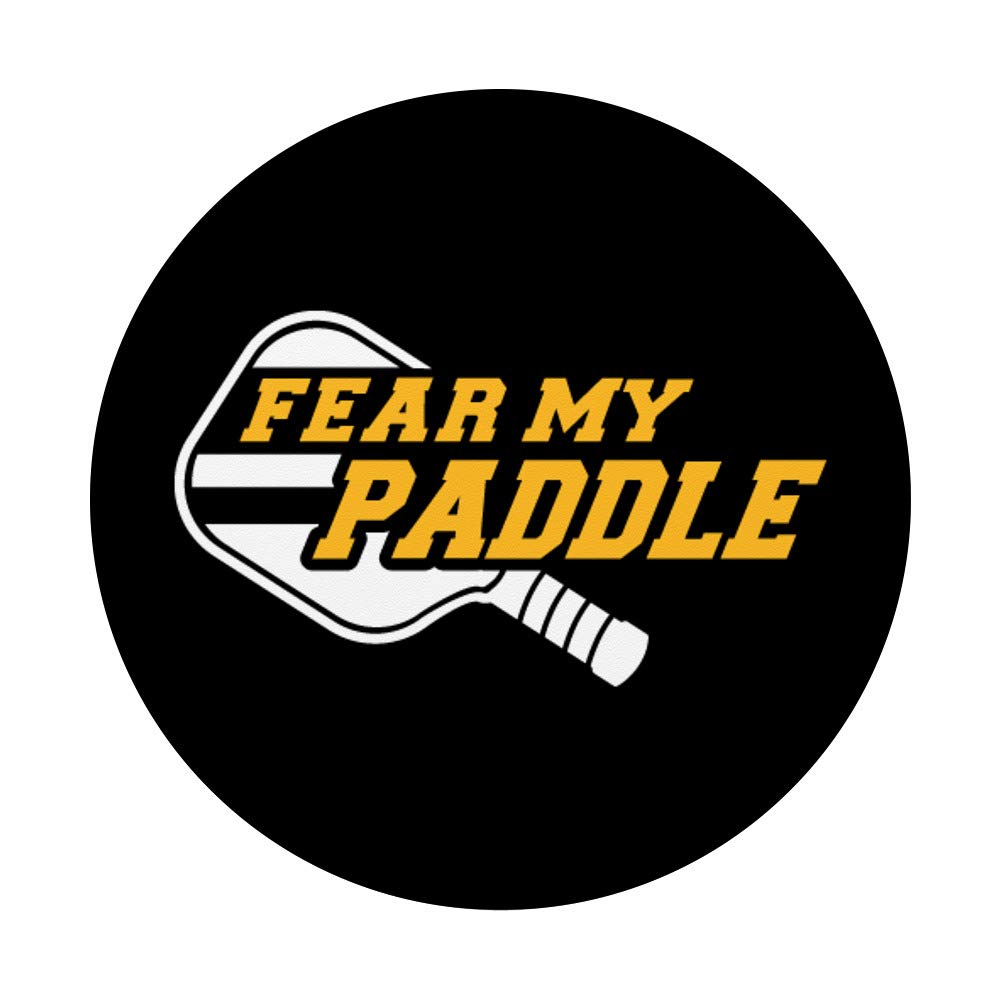 Pickleball Paddle PopSockets - Expandable Phone Grip & Stand for iPhone, Samsung & Tablets | Perfect for Pickleball Fans & Mobile Gaming
