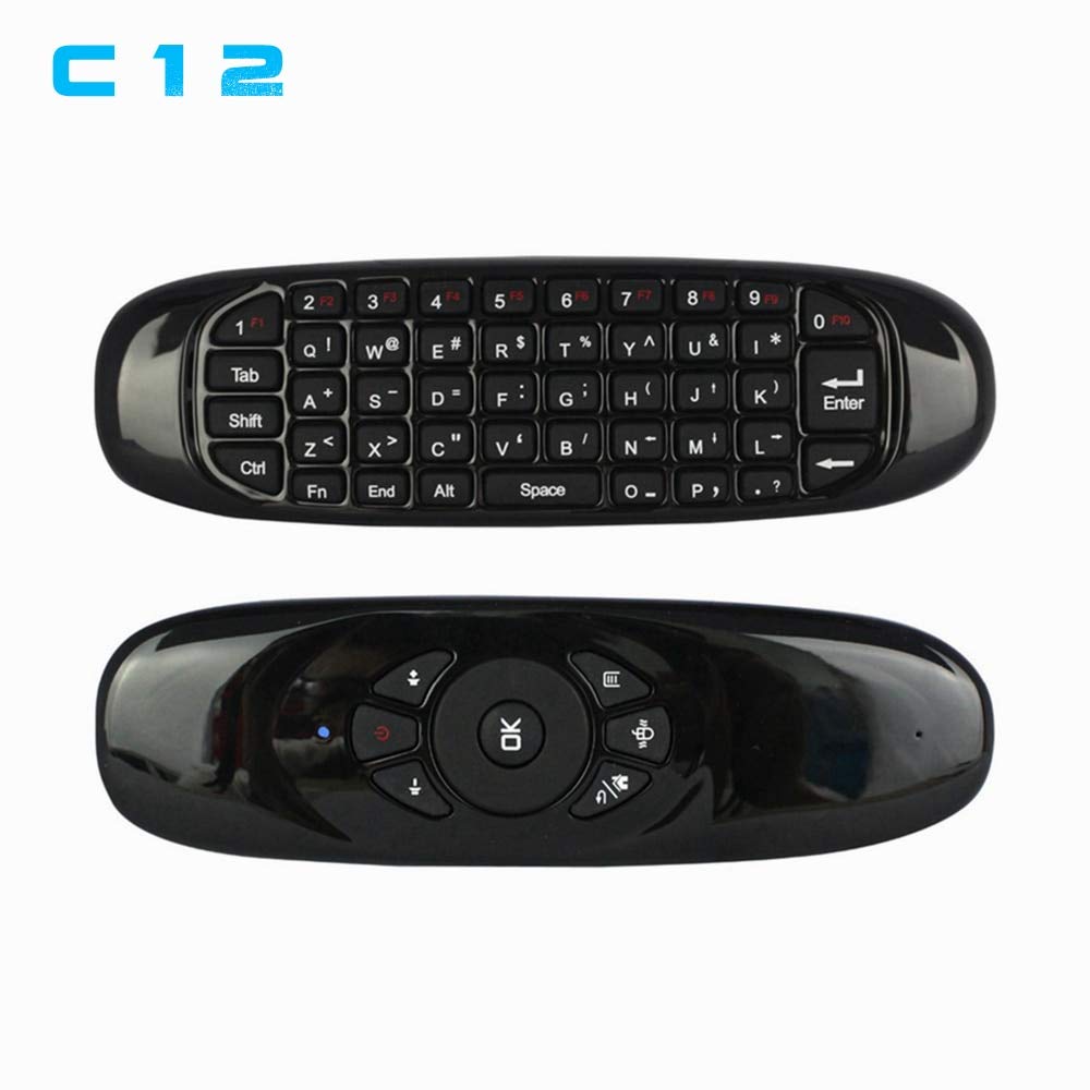 Wireless Remote Control Air Mouse MX3 I8 with 6-Axis Gyroscope - 2.4G Wireless Keyboard for Smart TV, Android TV Box & PC - Perfect for Home Entertainment & Office Presentations