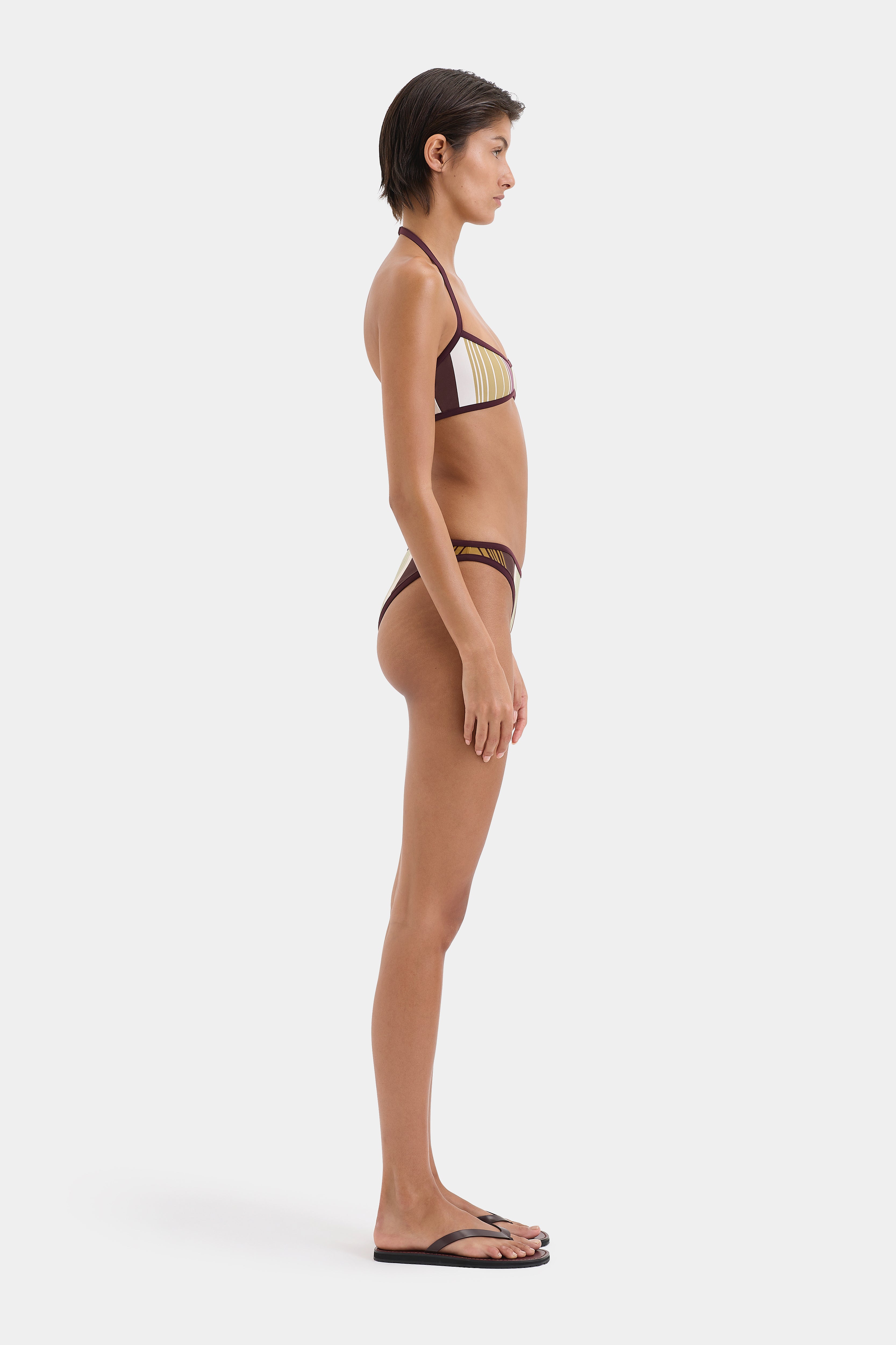 Fontana Halter Bandeau Top - Women's Sexy Strapless Bikini Swimwear for Beach & Pool Party | Summer Vacation Essential