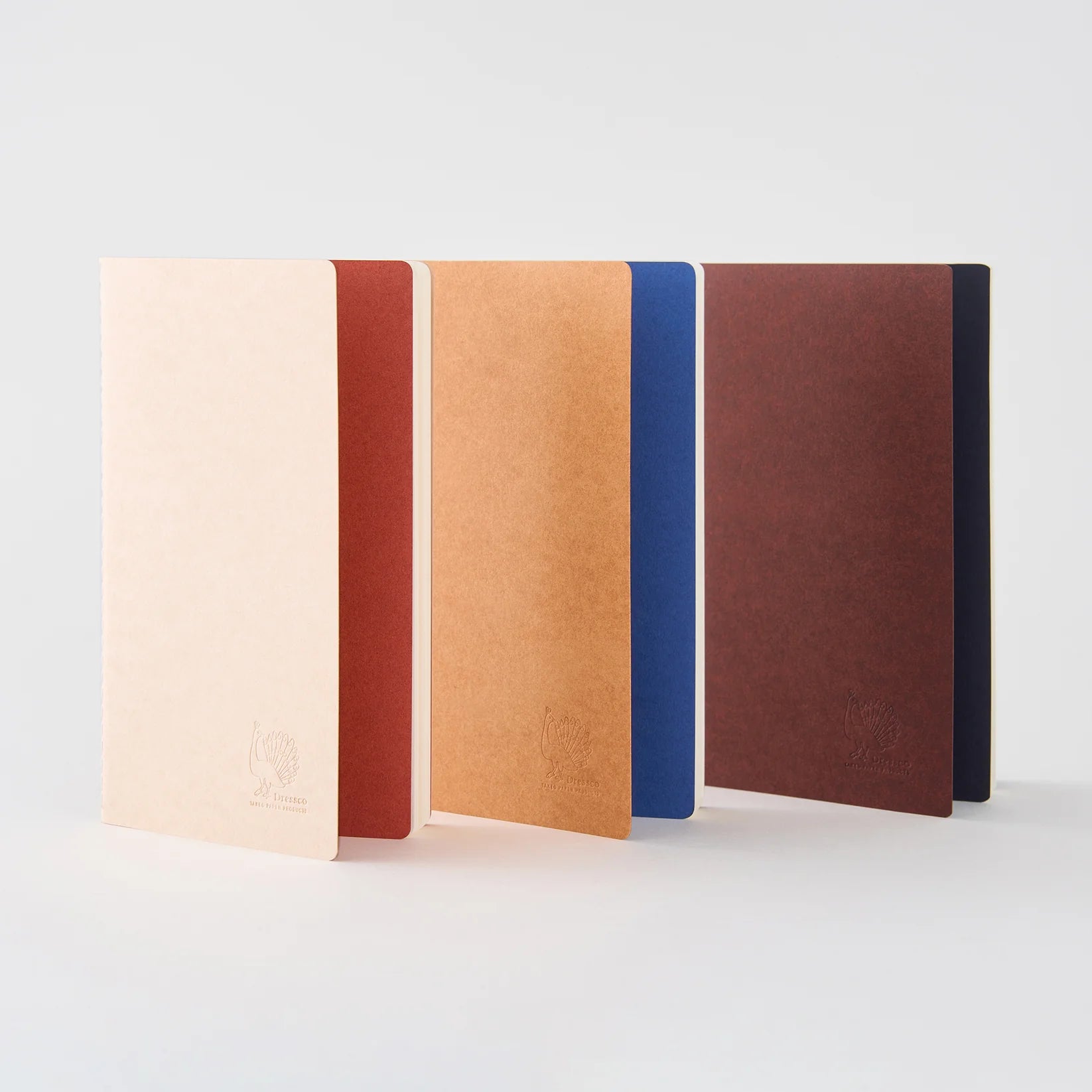 Dressco Cordoba Stitch Notebook Bookcase Set - Premium Leather Journal & Organizer for Office, School & Home - Perfect Gift for Writers & Professionals - TAKEO PAPER PRODUCTS