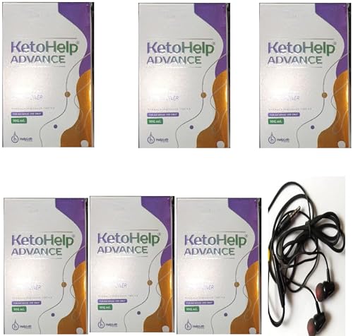 KETOHELP Keto-Friendly Shampoo Pack of 6 - Sulfate Free & Biotin Enriched for Hair Growth - Ideal for Low Carb Diet & Healthy Scalp Care (Perfect for Daily Use & Travel)