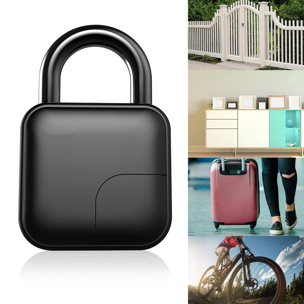 Smart Fingerprint Padlock - Keyless Electronic Lock with Anti-Theft Protection for Gym Lockers, Home Doors, Backpacks & Suitcases | Secure Your Valuables Anywhere