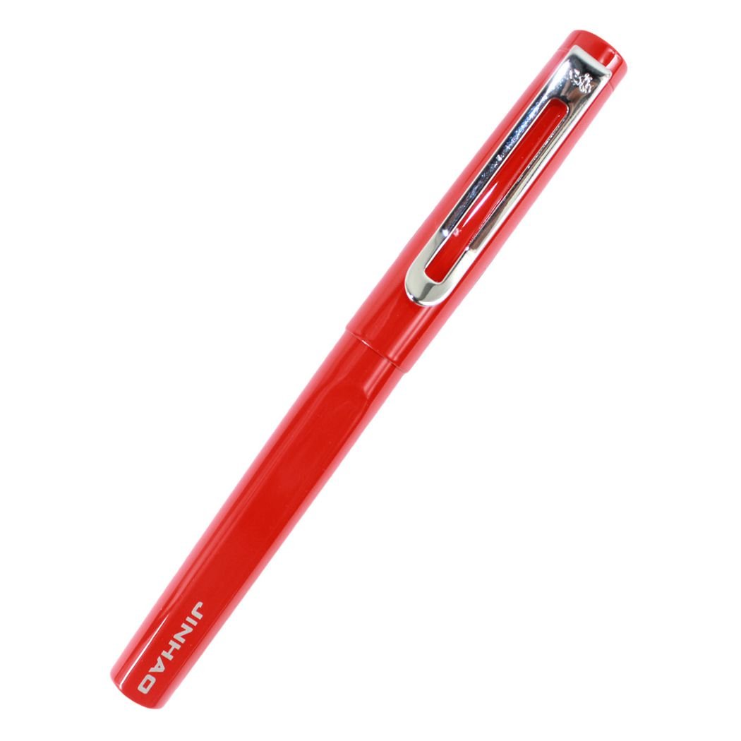 Gullor Lightweight Rollerball Pen with Spiral Refill - Smooth Writing Red Ink Pen for Office, School & Journaling - Perfect Gift for Students & Professionals