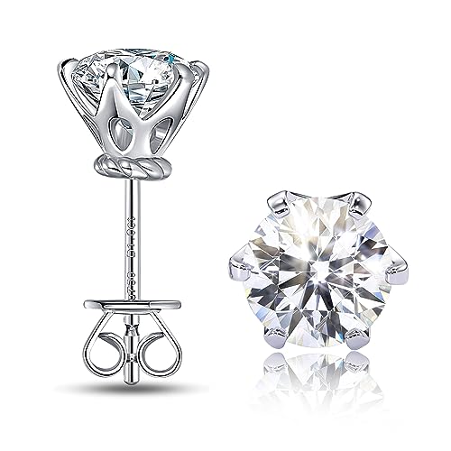 6 Prong-6.5mm-2.0ct tw