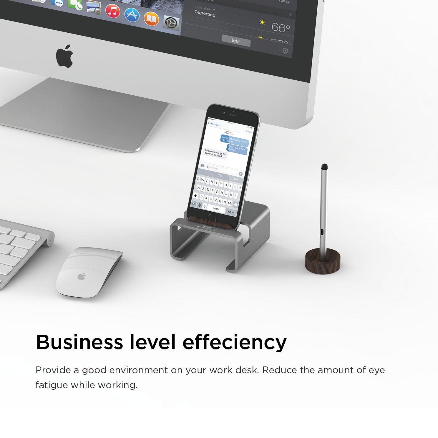 Premium Aluminum M3 Stand for iPhone, iPad, Galaxy - Home & Office Use