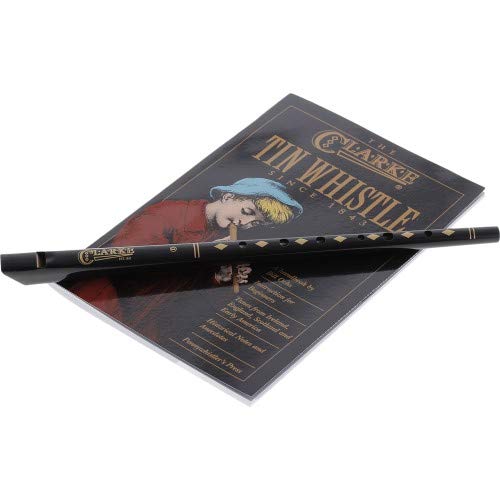 Clarke Original Whistle and Book Set with CD - Irish Tin Whistle Starter Kit for Beginners | Perfect for Music Lessons, Celtic Performances & Traditional Irish Music Practice