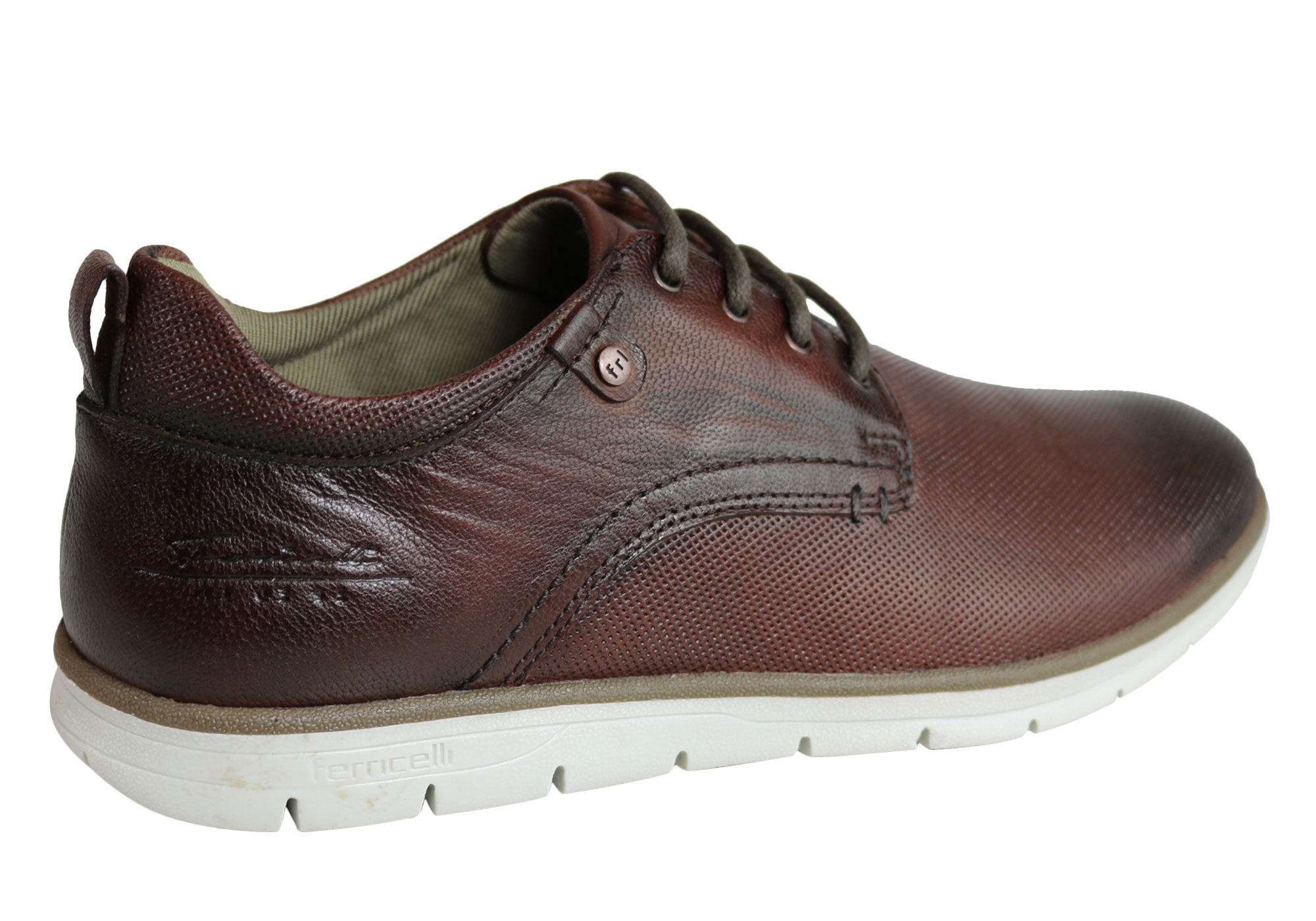 Ferricelli Stevie Men's Genuine Leather Dress Casual Shoes - Handcrafted in Brazil - Perfect for Office, Weddings & Formal Events